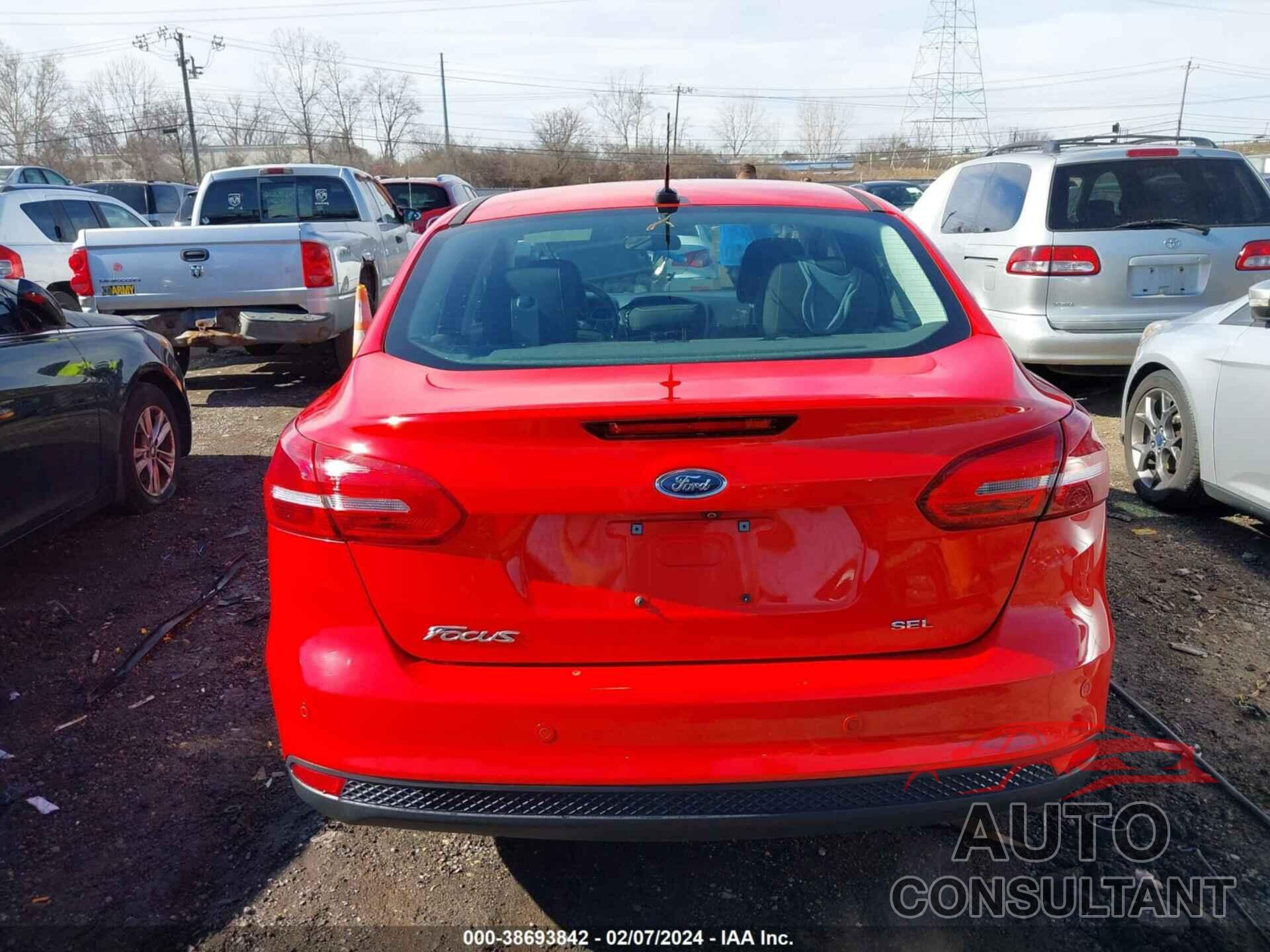 FORD FOCUS 2017 - 1FADP3H2XHL203675