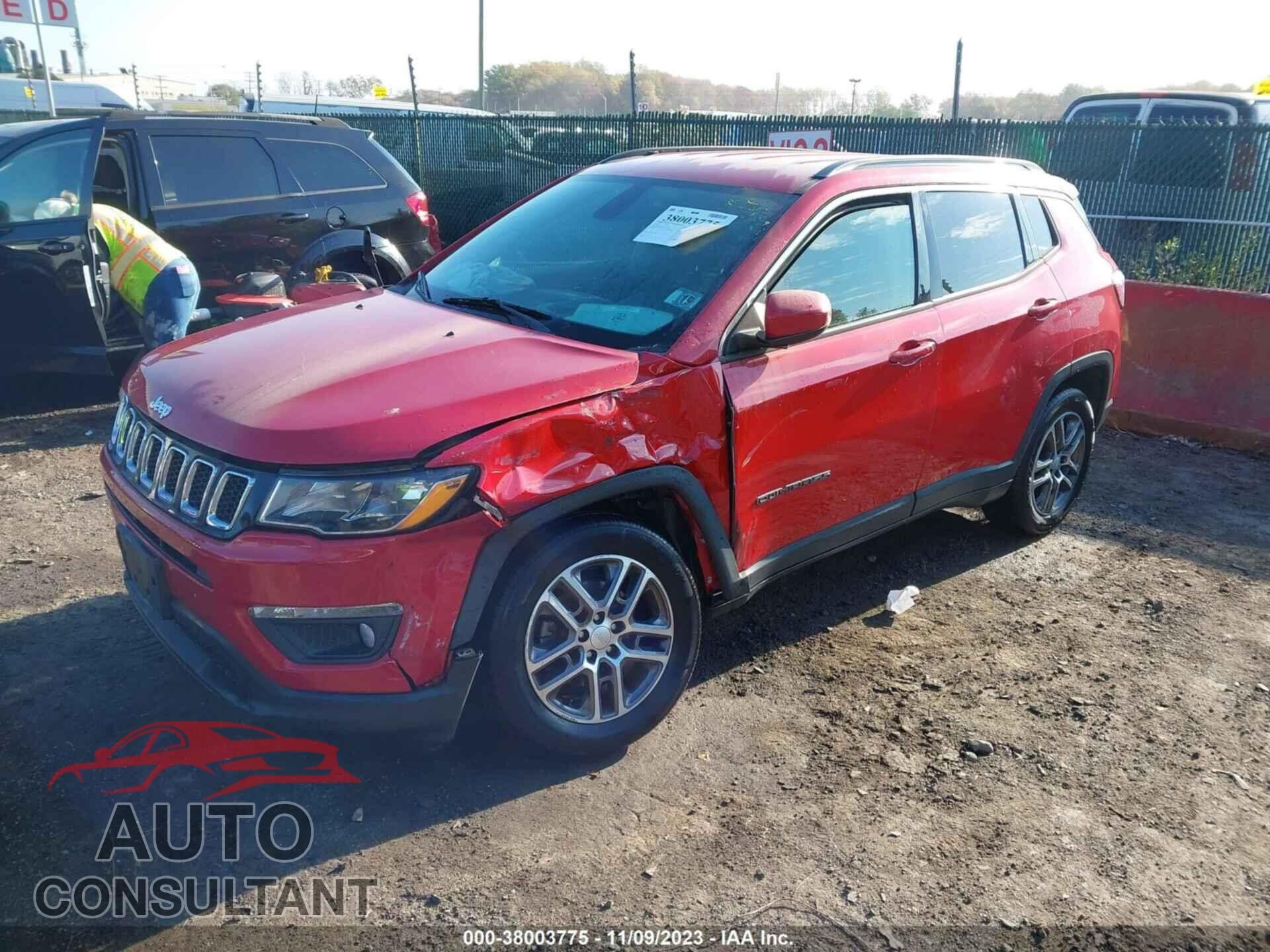 JEEP COMPASS 2017 - 3C4NJCBB7HT653300