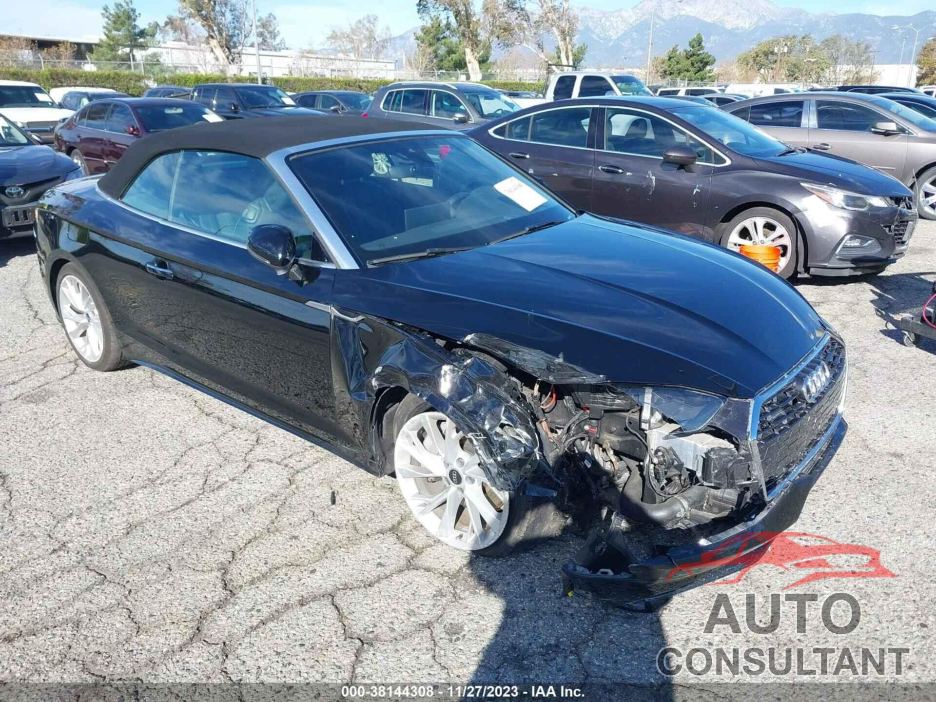 AUDI A5 CABRIOLET 2022 - WAU2AGF5XNN005182