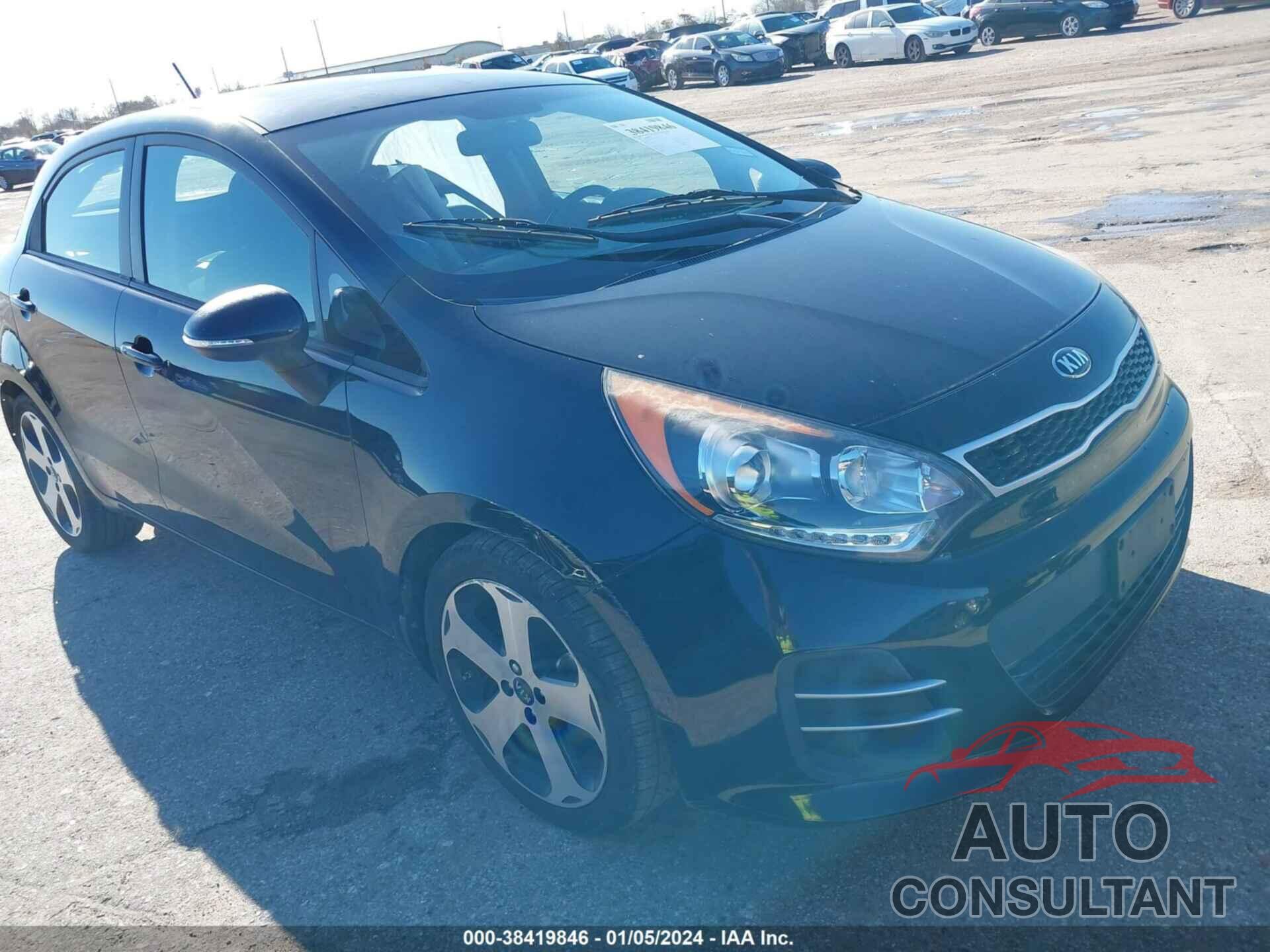 KIA RIO 2016 - KNADN5A35G6569519