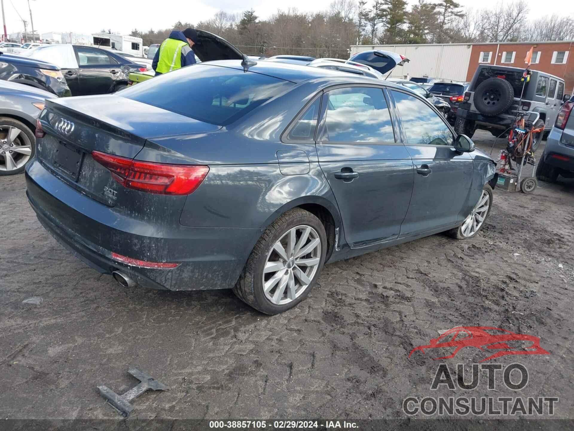 AUDI A4 2017 - WAUANAF46HN060026