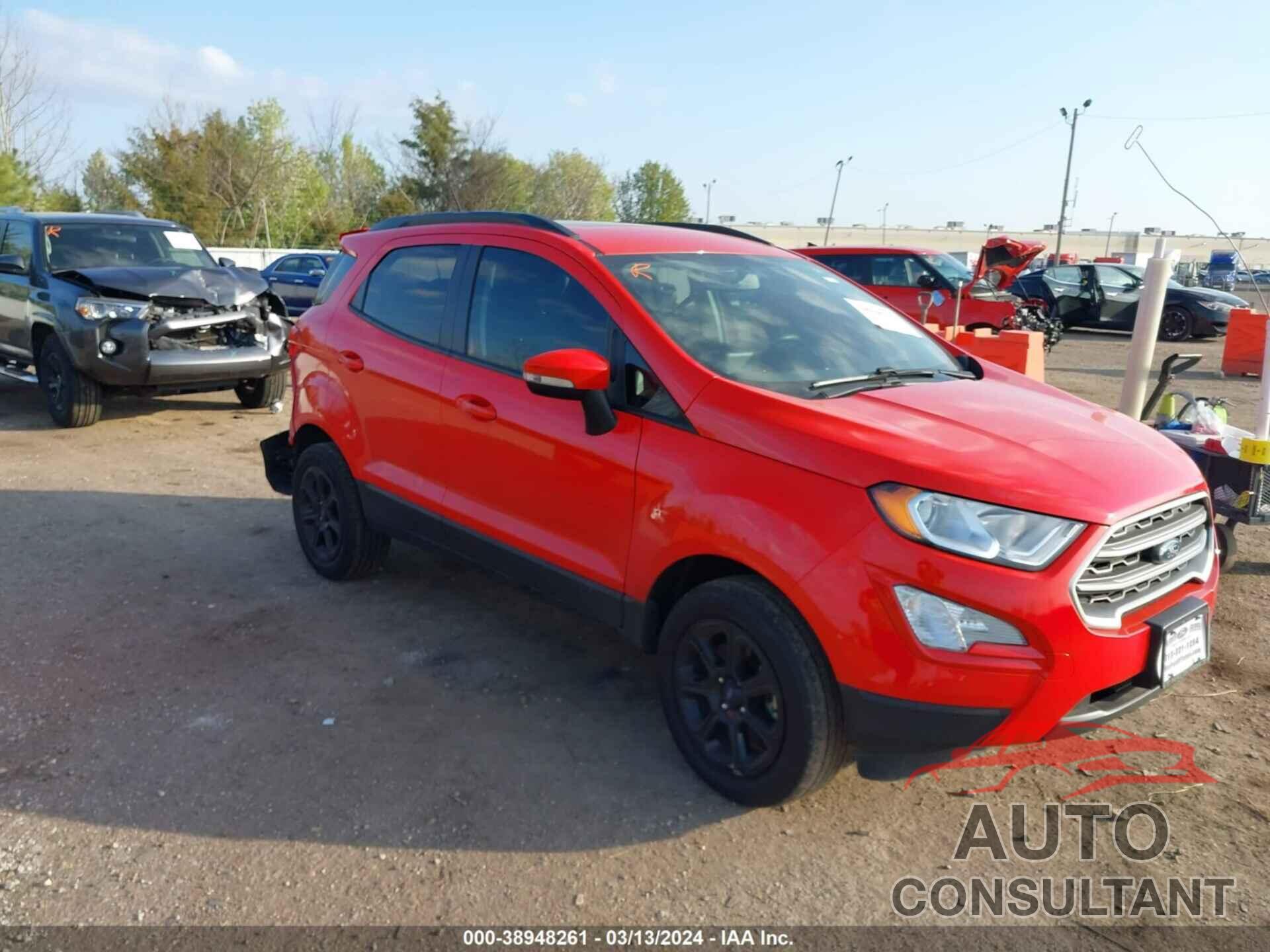 FORD ECOSPORT 2021 - MAJ6S3GLXMC398317