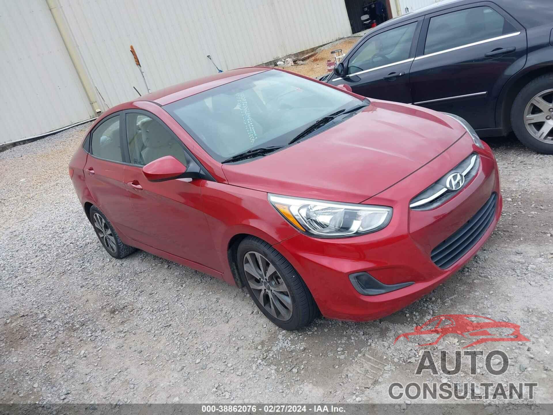 HYUNDAI ACCENT 2017 - KMHCT4AE3HU373846