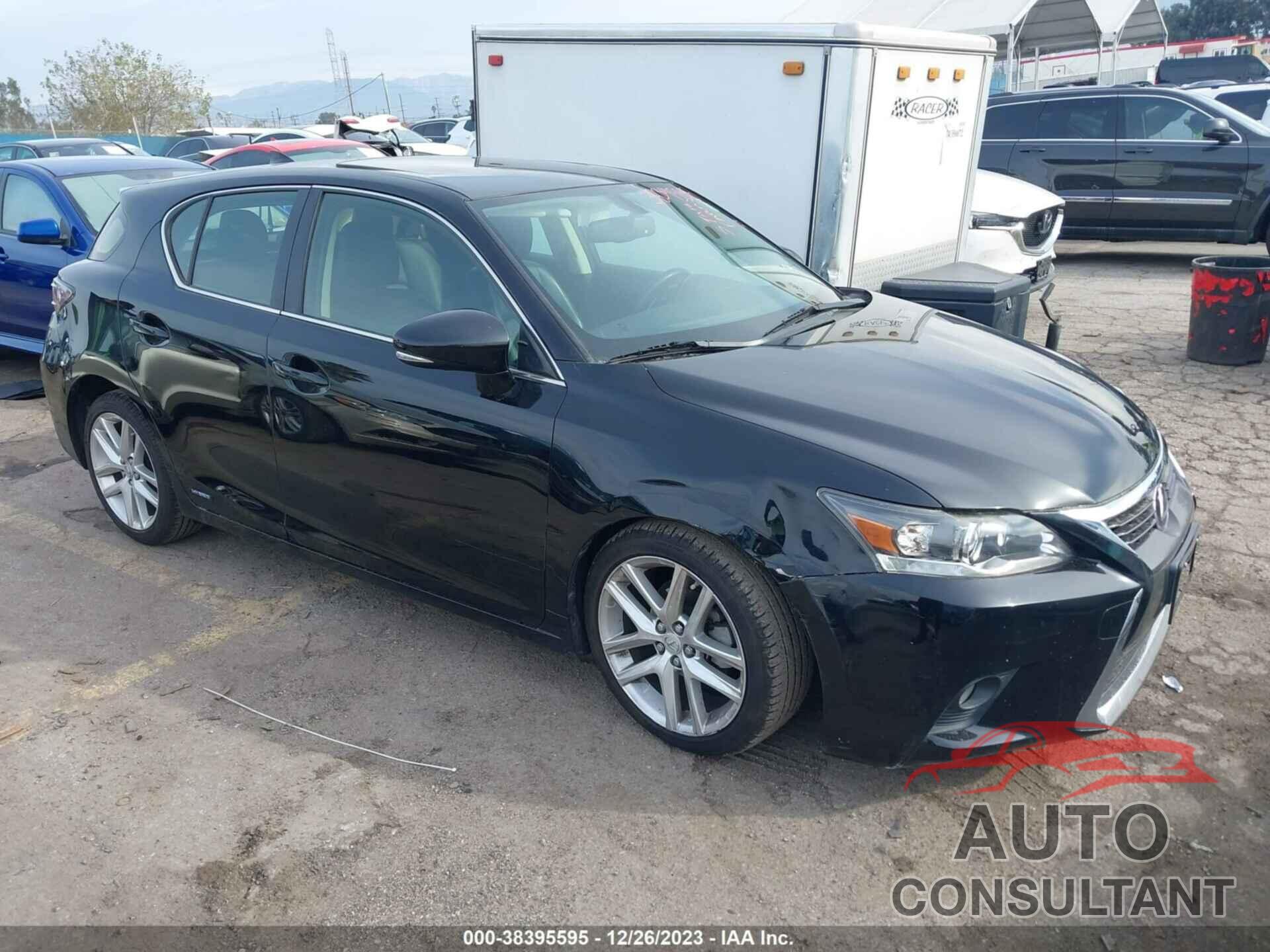 LEXUS CT 200H 2016 - JTHKD5BH9G2264845