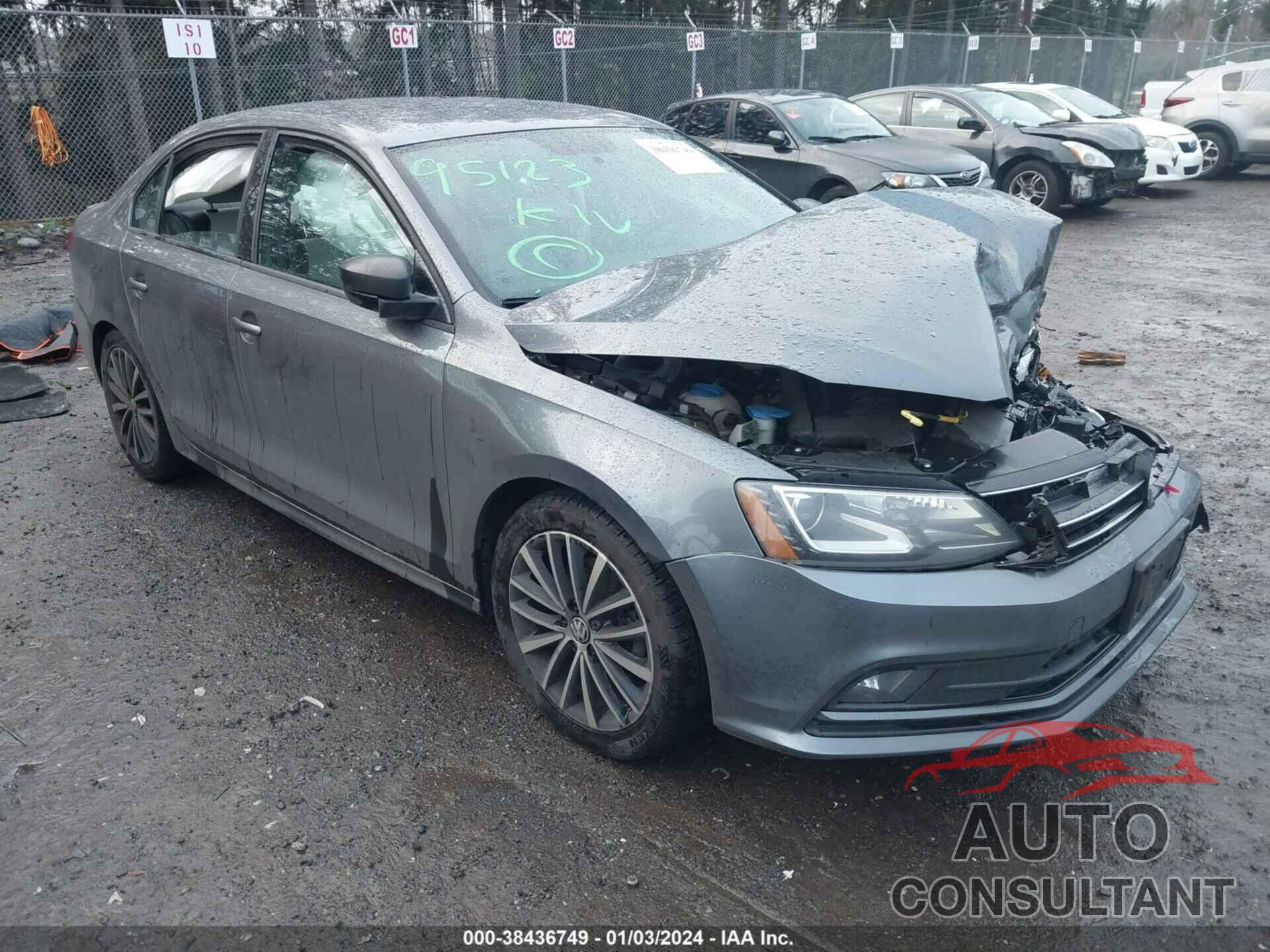VOLKSWAGEN JETTA 2016 - 3VWD17AJXGM217770