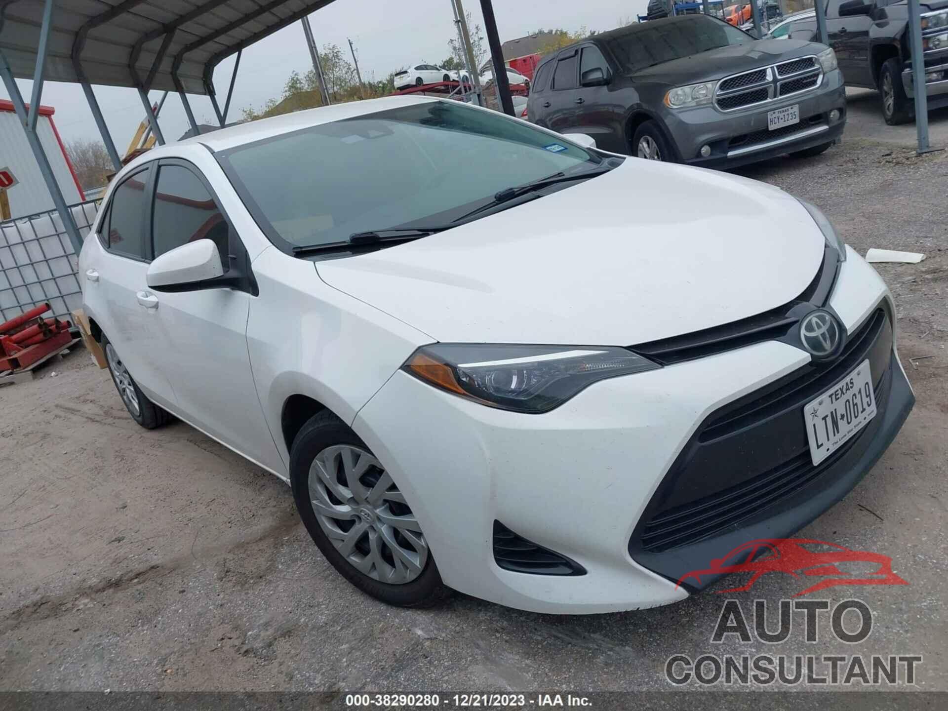 TOYOTA COROLLA 2017 - 5YFBURHE7HP685469