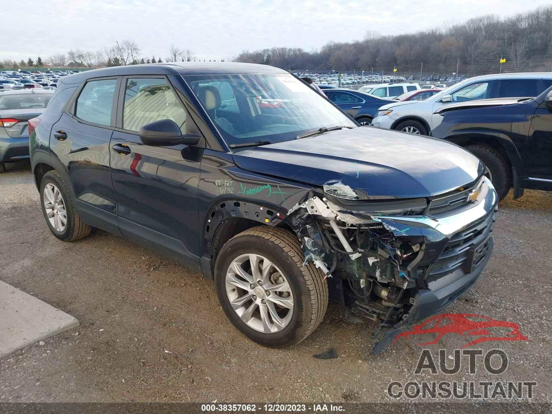 CHEVROLET TRAILBLAZER 2021 - KL79MMS28MB019078