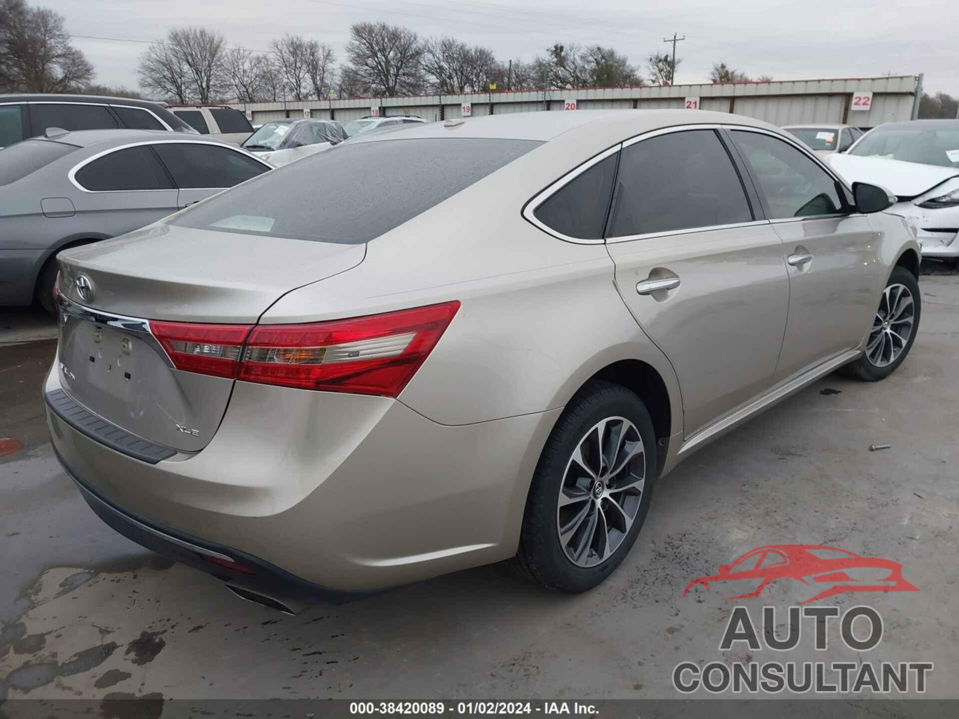 TOYOTA AVALON 2018 - 4T1BK1EBXJU265789