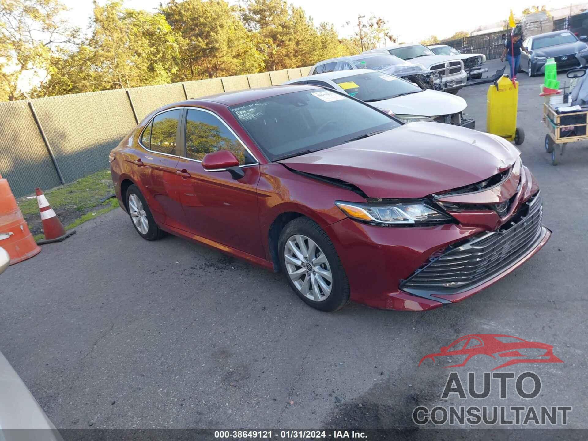 TOYOTA CAMRY 2020 - 4T1L11AK0LU967460