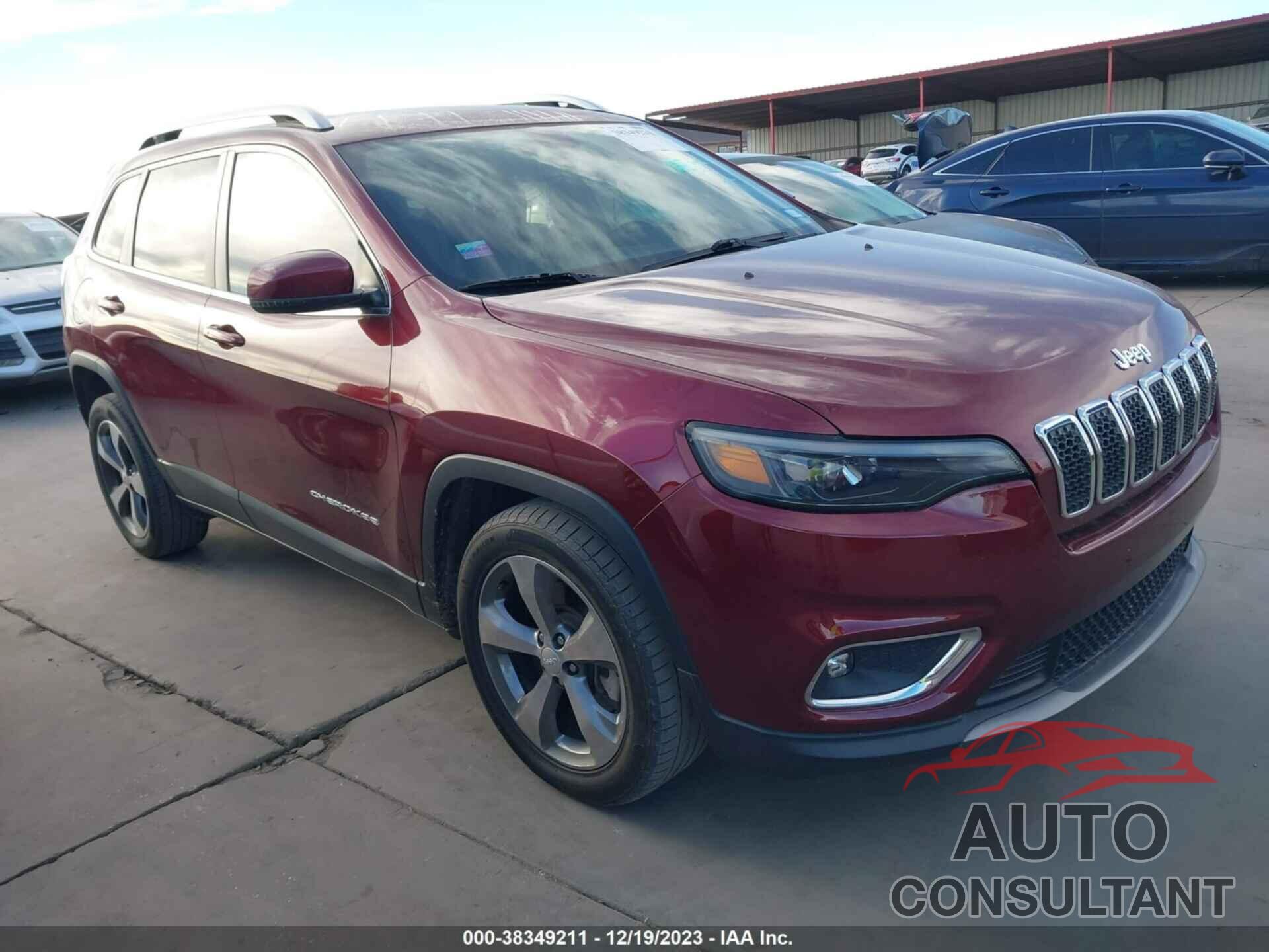 JEEP CHEROKEE 2019 - 1C4PJLDB4KD419666