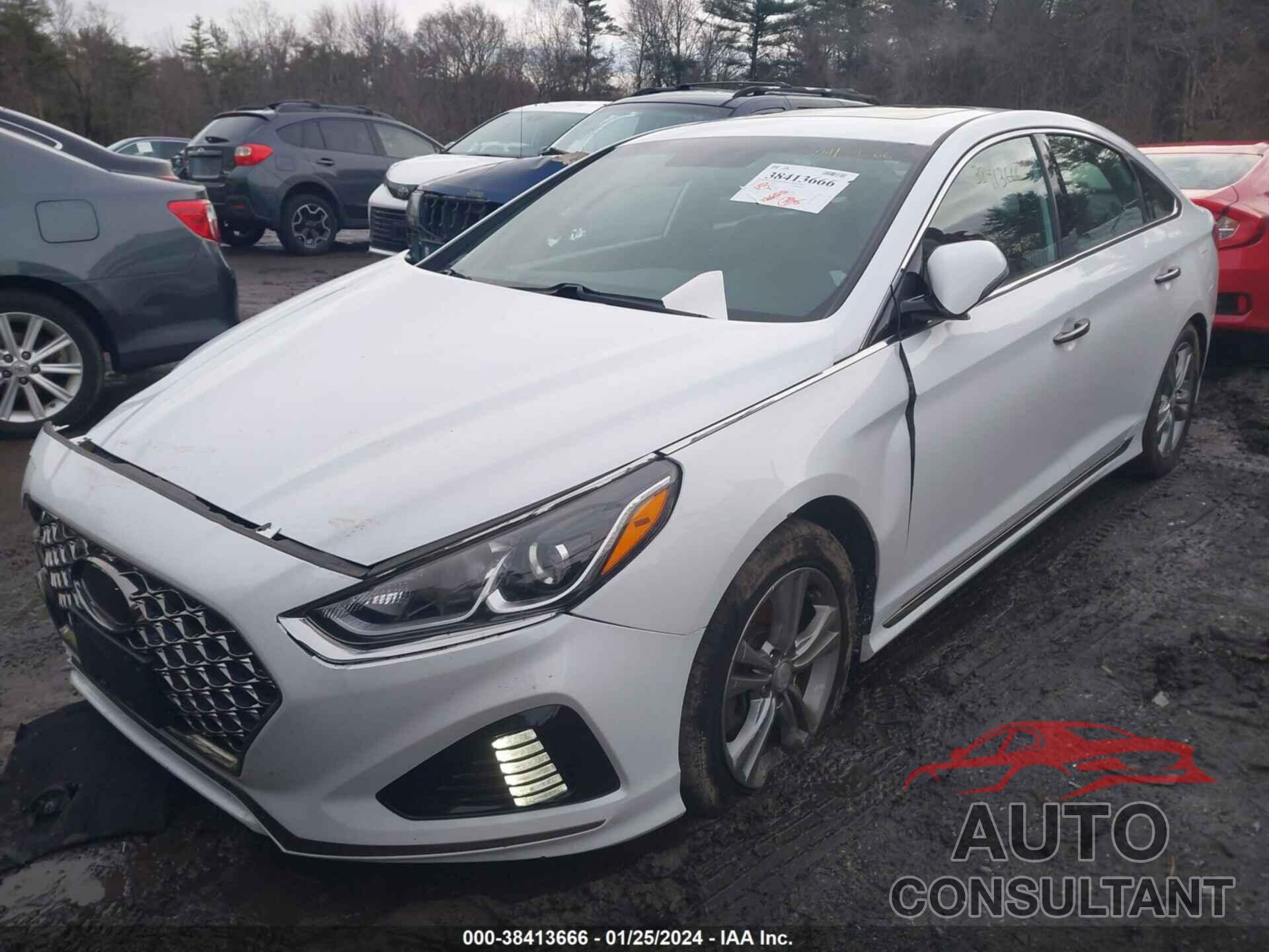 HYUNDAI SONATA 2018 - 5NPE34AF3JH628405