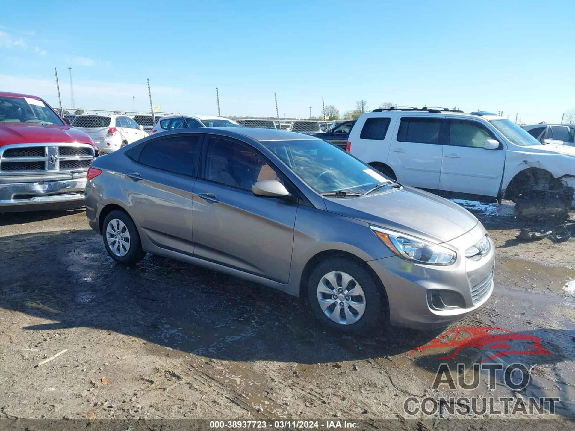 HYUNDAI ACCENT 2017 - KMHCT4AE7HU360811