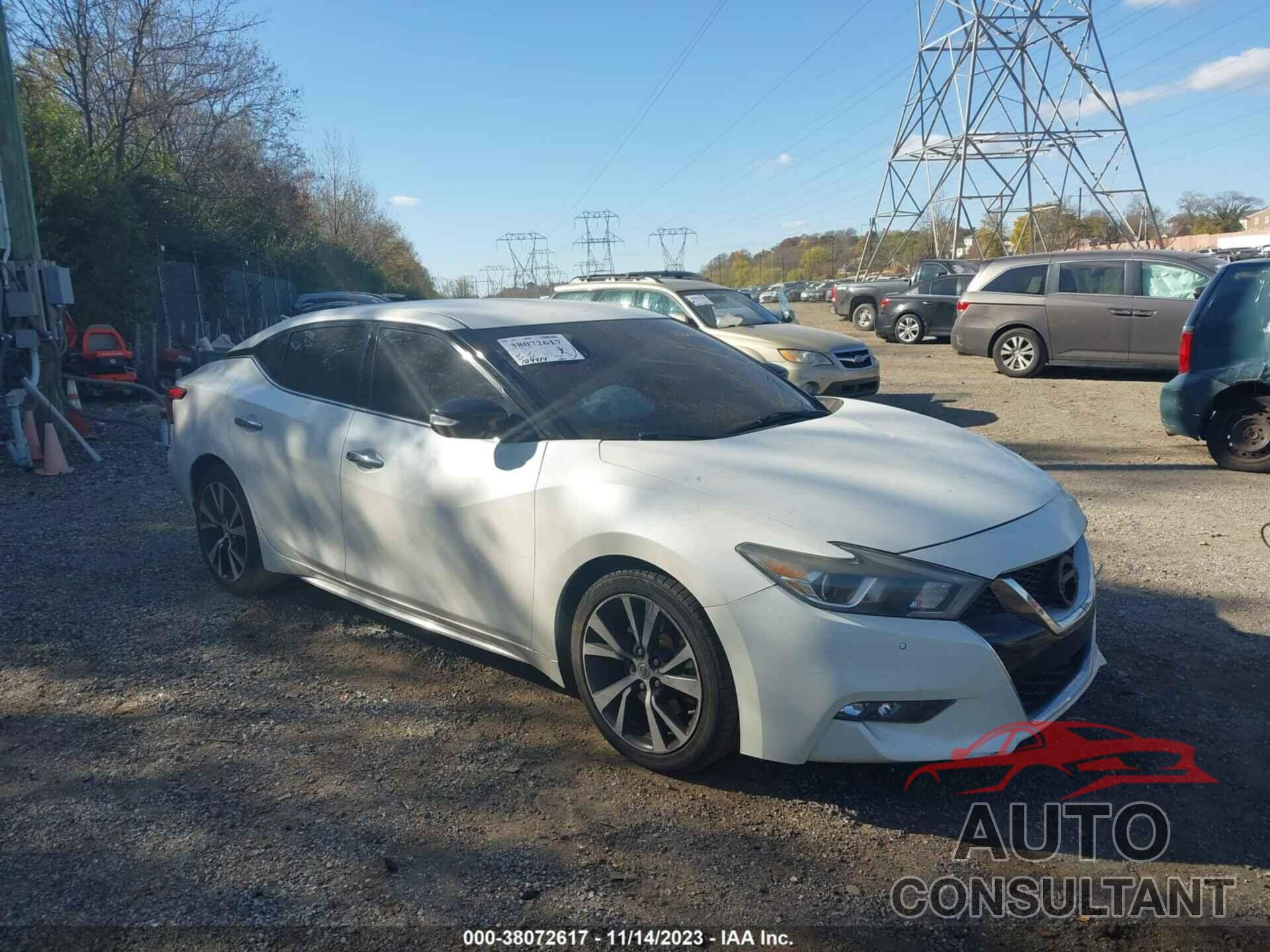 NISSAN MAXIMA 2017 - 1N4AA6AP4HC456275