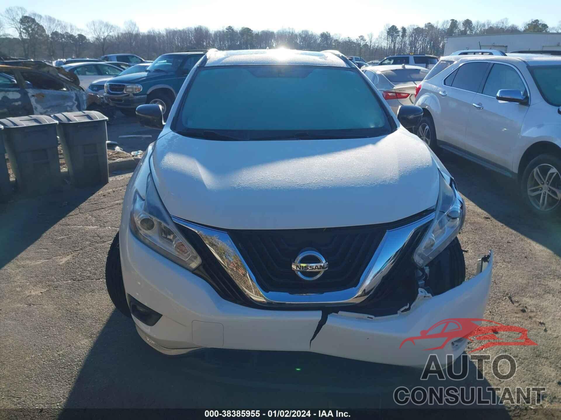 NISSAN MURANO 2017 - 5N1AZ2MG6HN197392