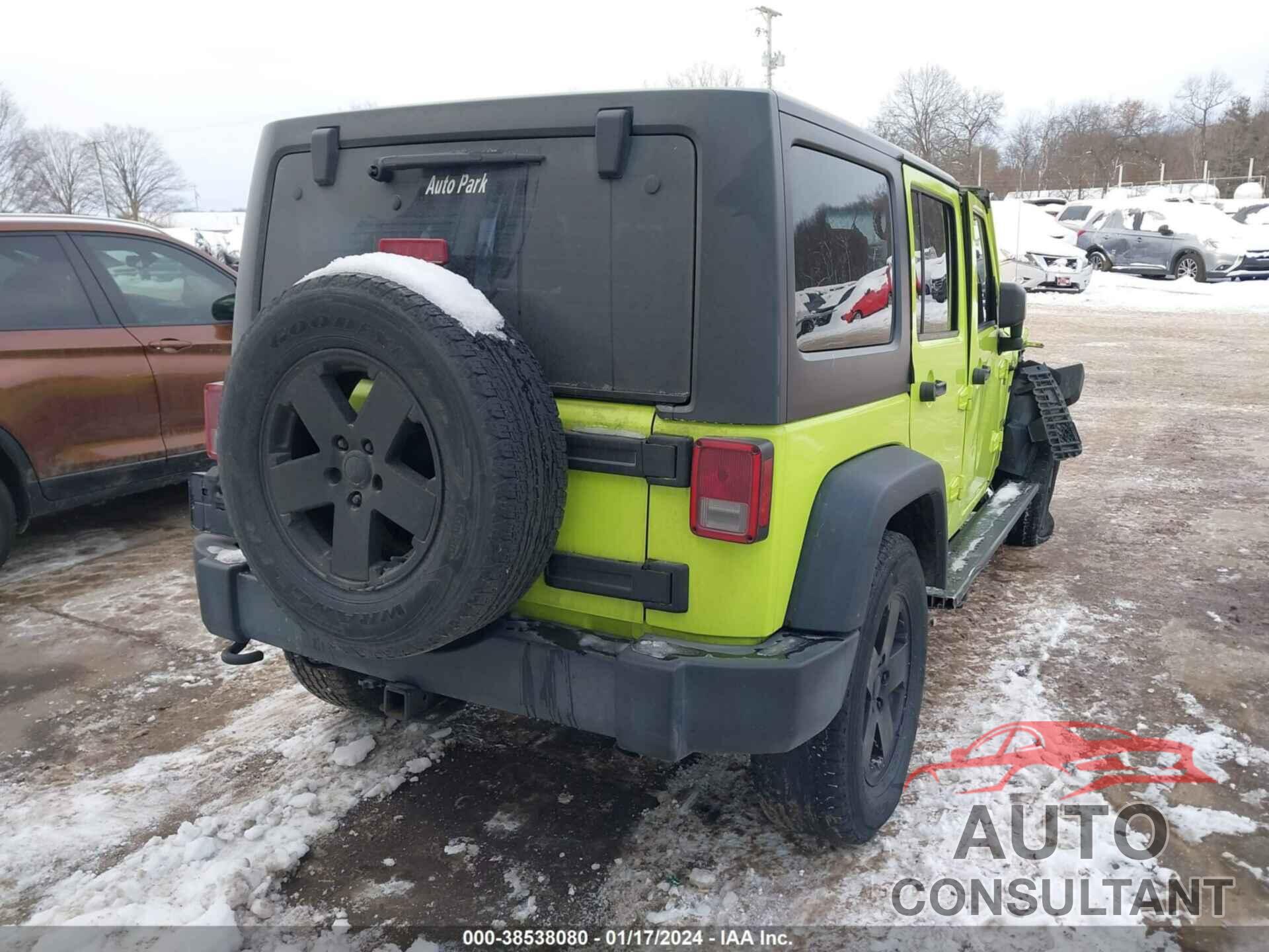 JEEP WRANGLER UNLIMITED 2016 - 1C4BJWDG1GL265034