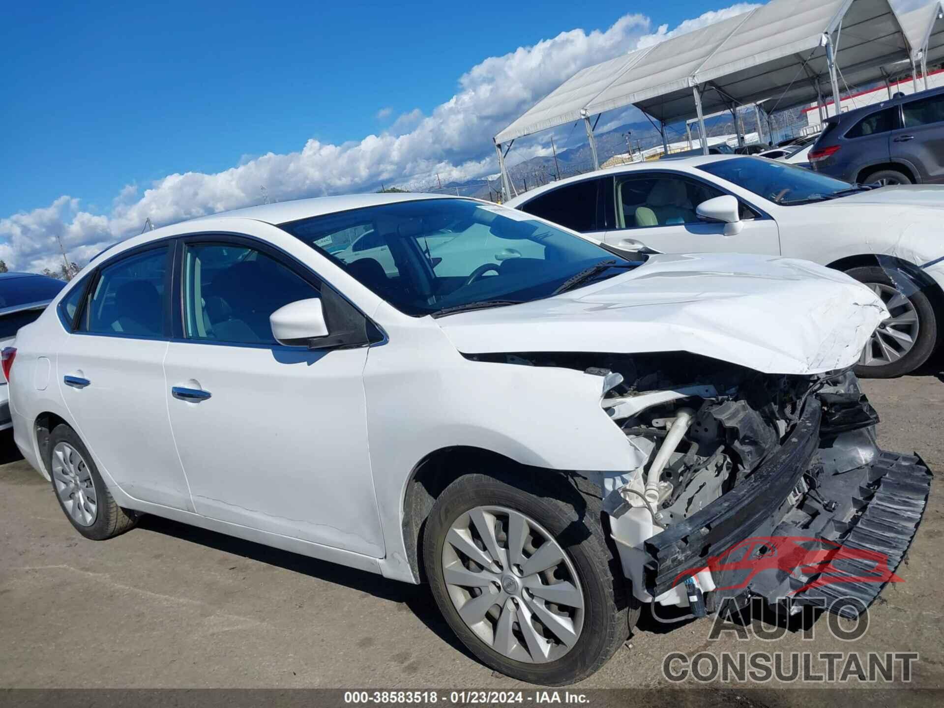 NISSAN SENTRA 2019 - 3N1AB7AP6KY201898