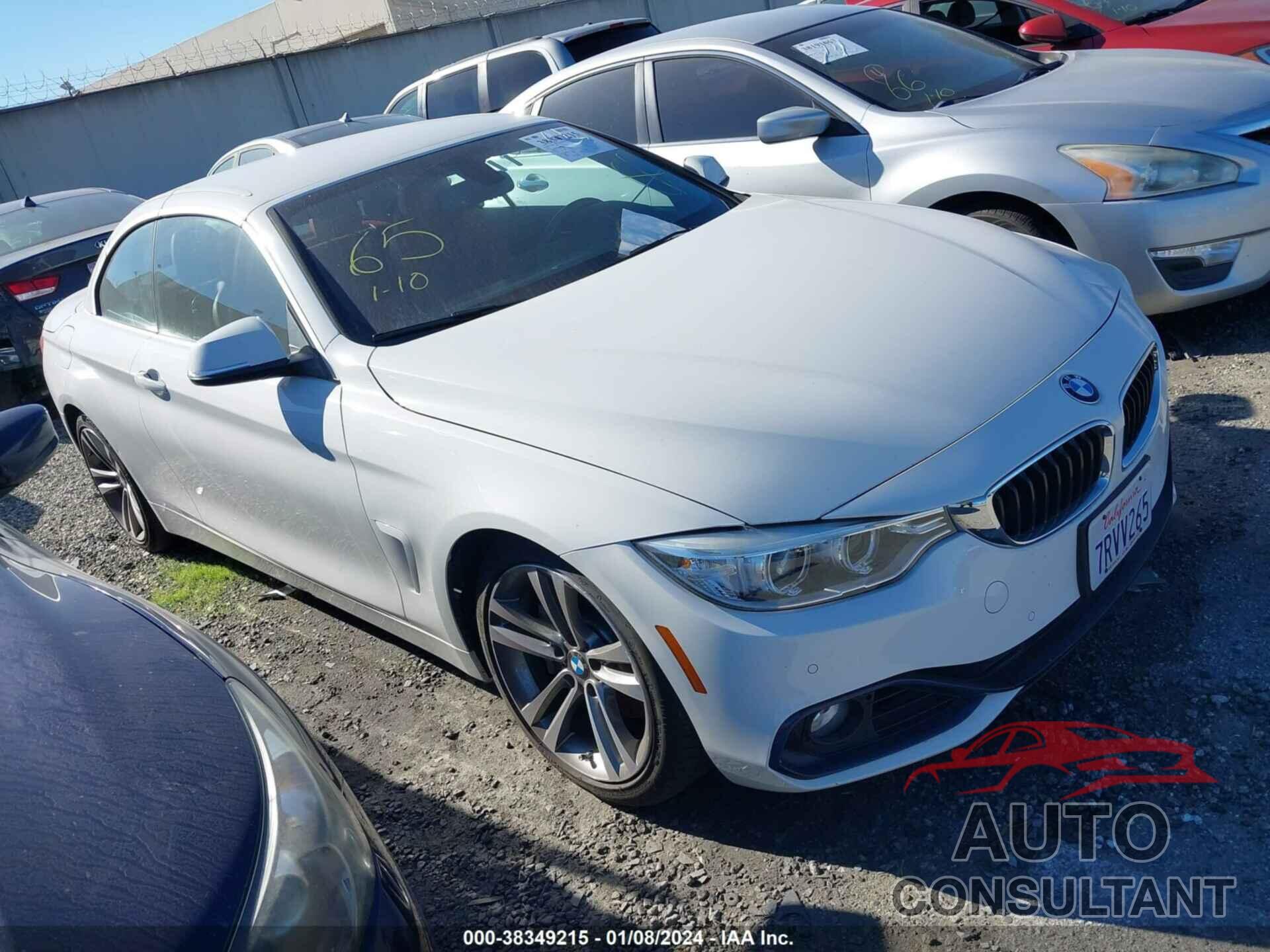 BMW 435I 2016 - WBA3T3C50G5A41481