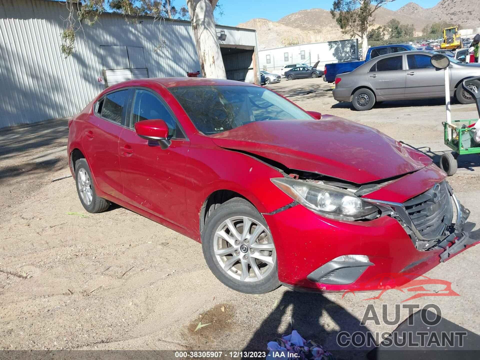 MAZDA 3 2016 - JM1BM1U77G1320558