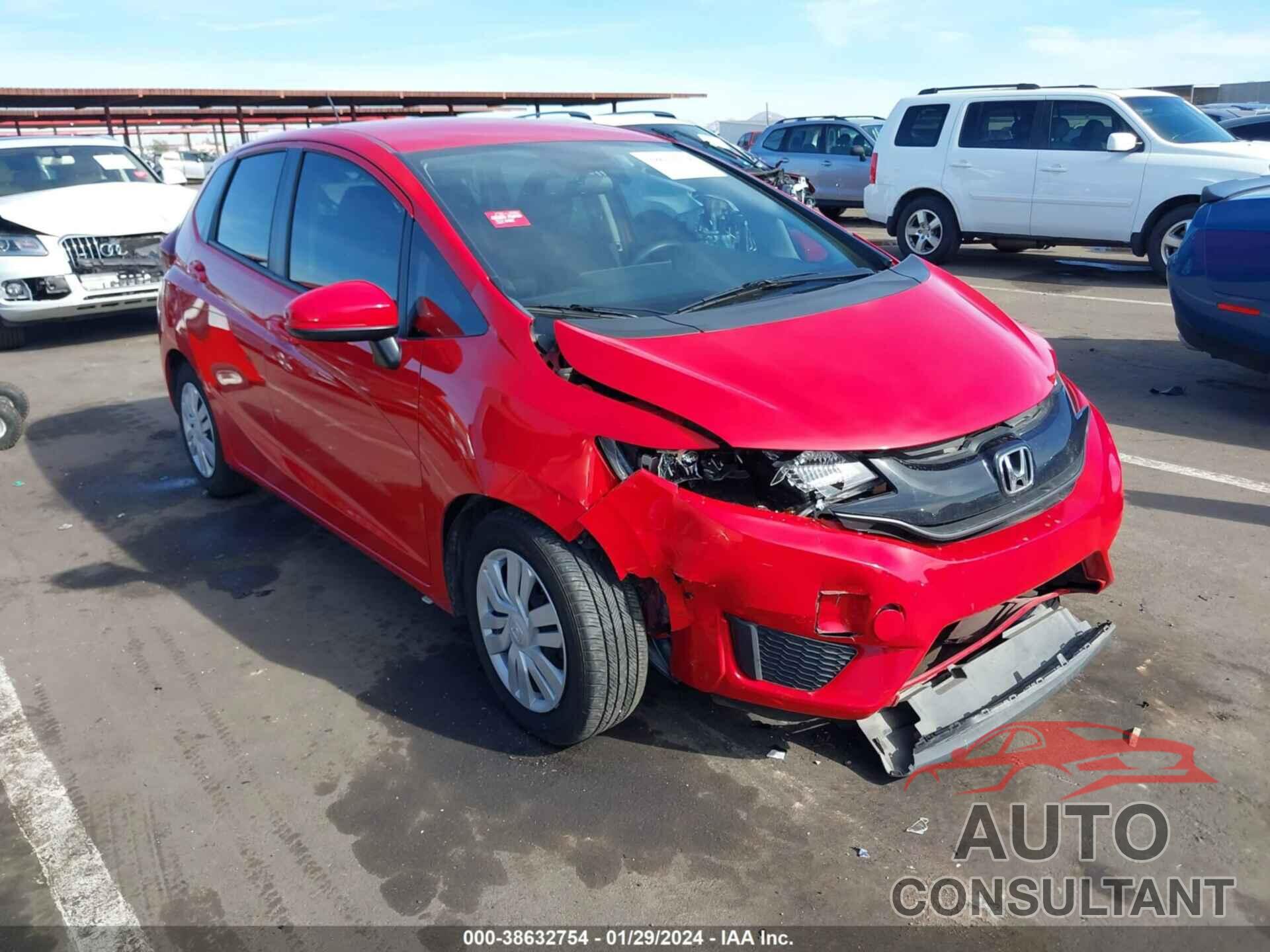 HONDA FIT 2016 - JHMGK5H57GX021062