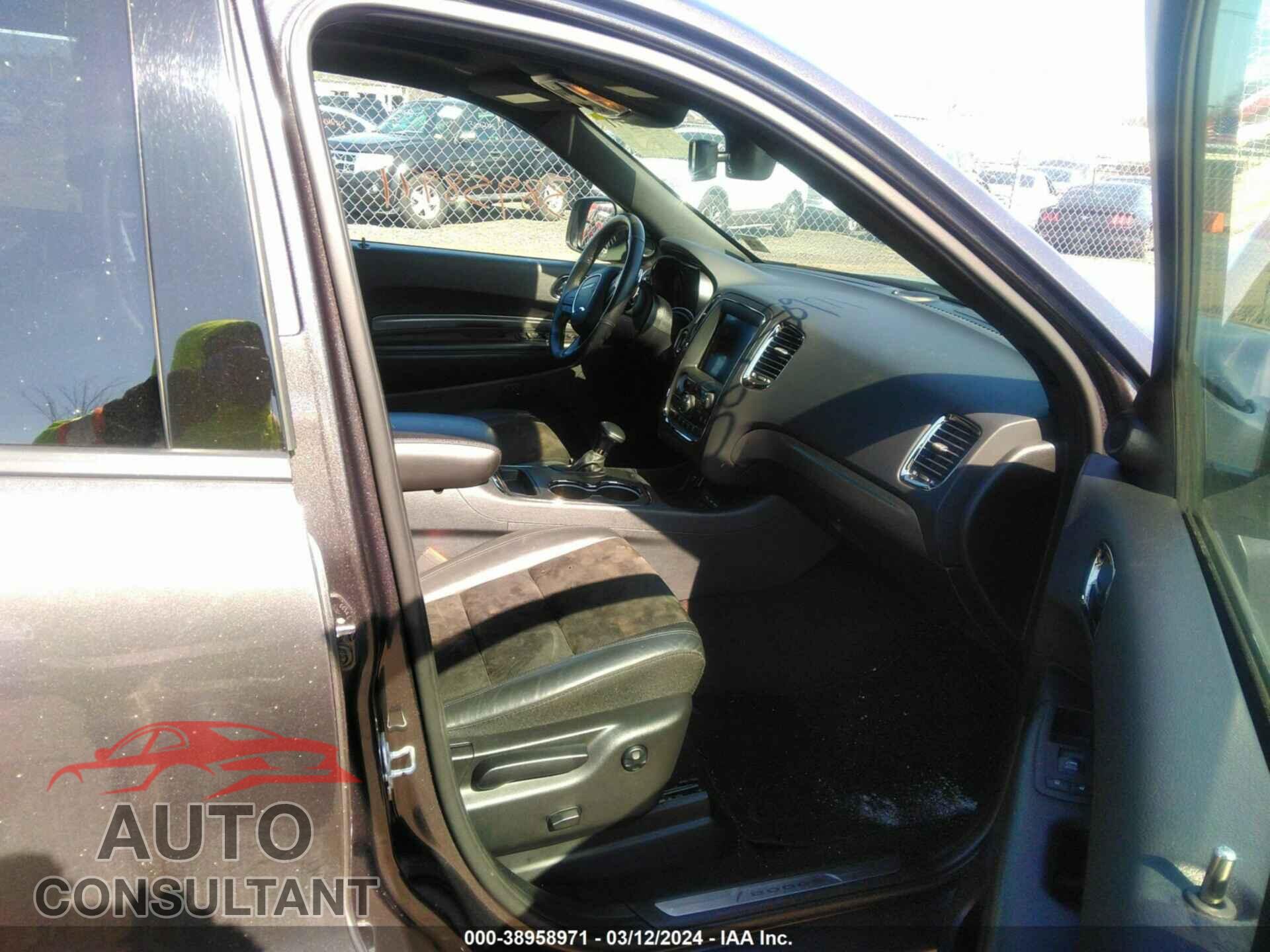DODGE DURANGO 2019 - 1C4RDJDG5KC526151