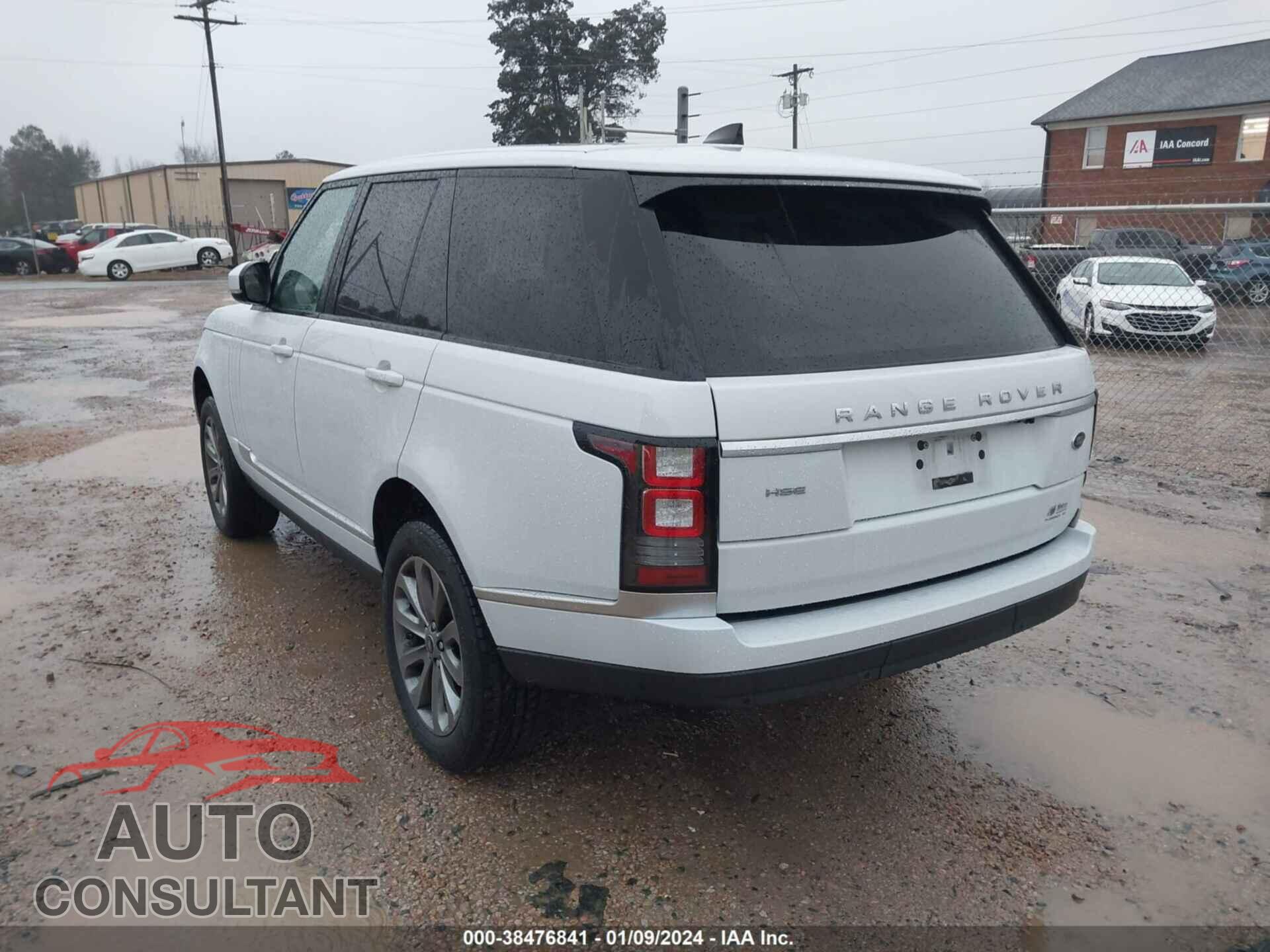 LAND ROVER RANGE ROVER 2017 - SALGS2FV5HA327726
