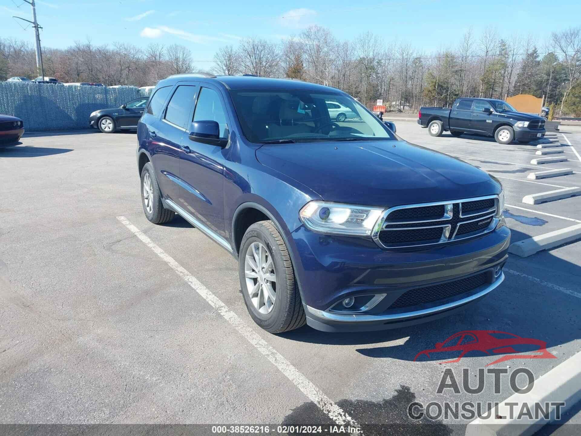 DODGE DURANGO 2017 - 1C4RDJAG7HC890620