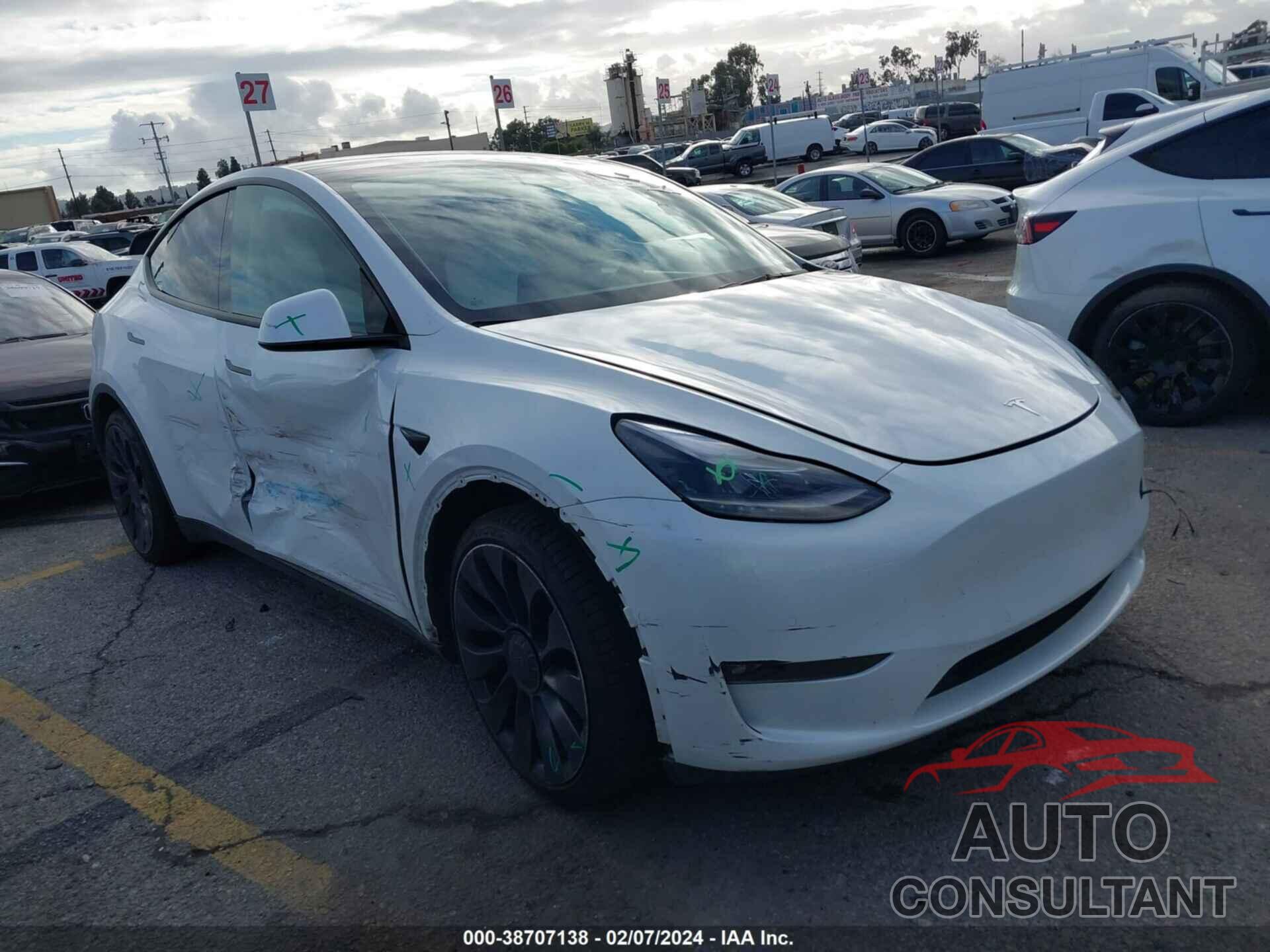 TESLA MODEL Y 2022 - 7SAYGDEF1NF324668