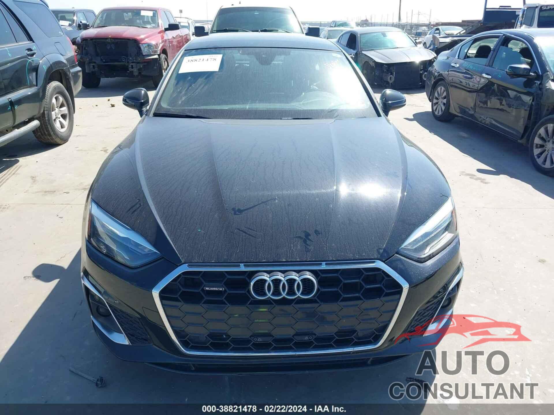 AUDI A5 SPORTBACK 2021 - WAUDACF56MA011472