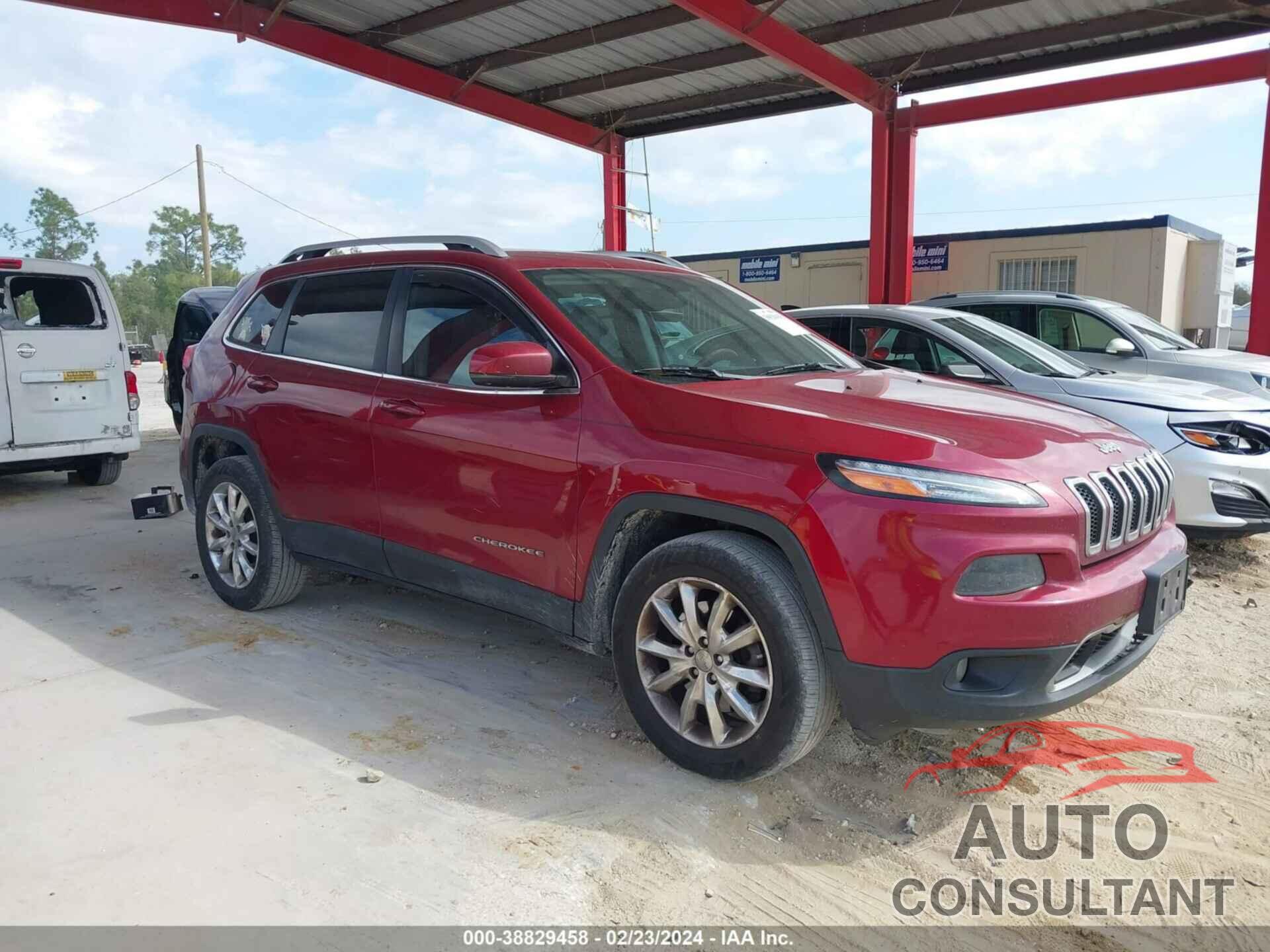 JEEP CHEROKEE 2016 - 1C4PJMDB7GW186822