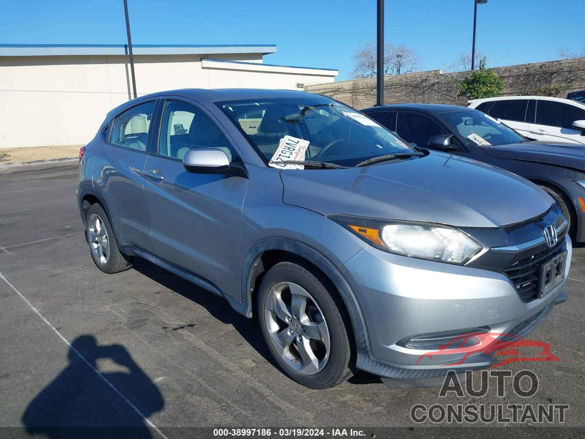 HONDA HR-V 2017 - 3CZRU5H3XHM704586