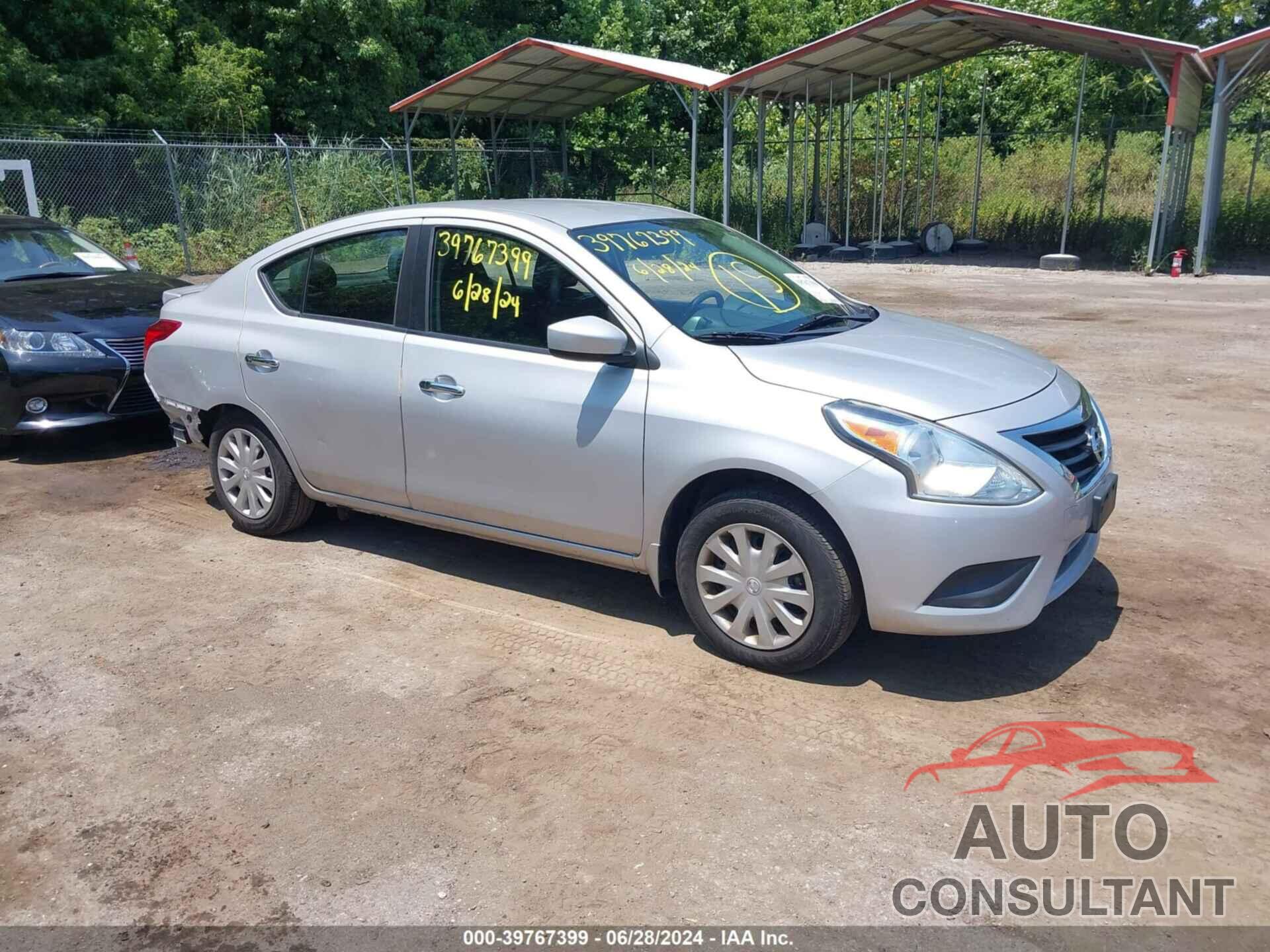 NISSAN VERSA 2019 - 3N1CN7AP4KL843310