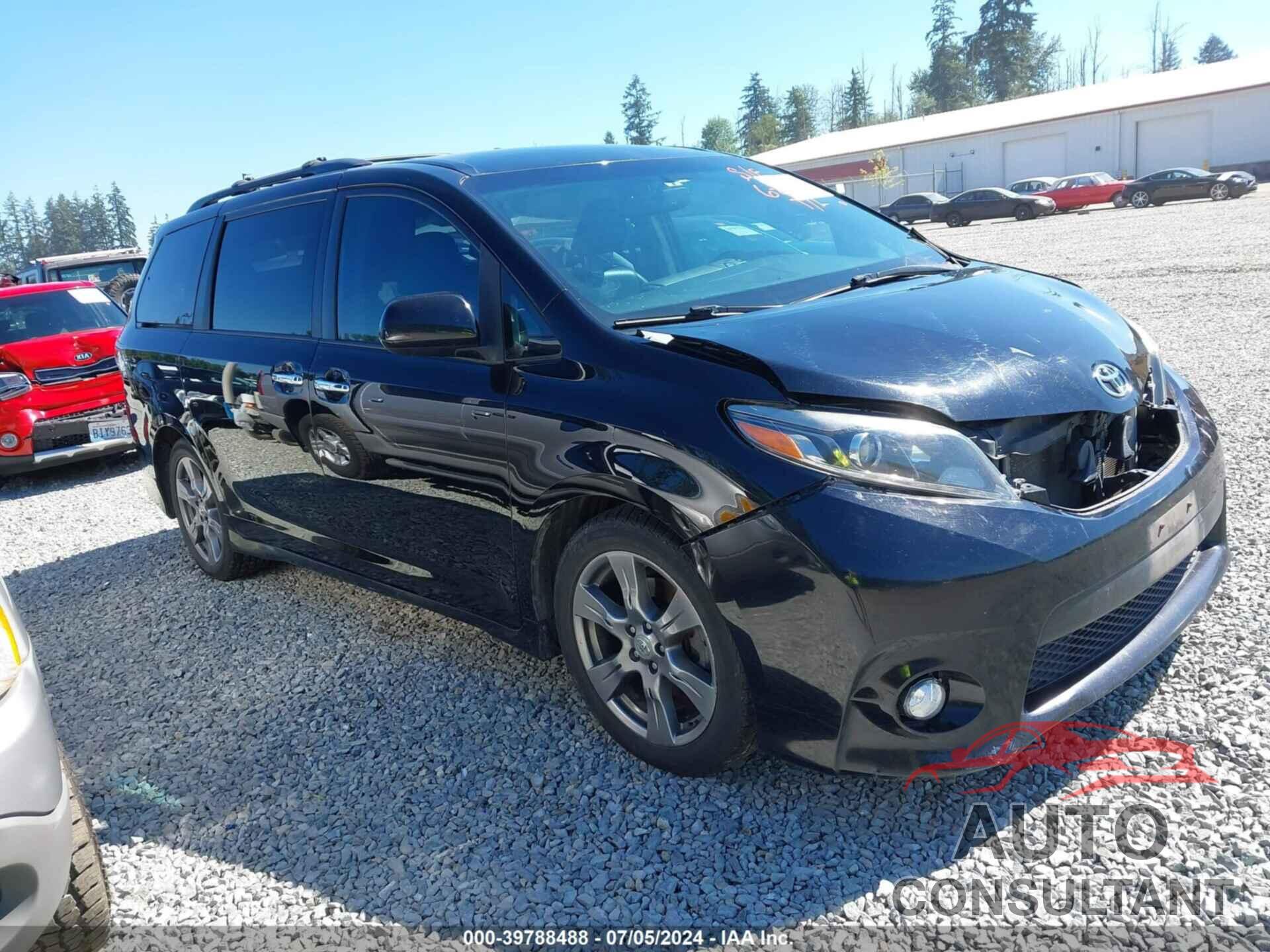 TOYOTA SIENNA 2017 - 5TDXZ3DC6HS852565