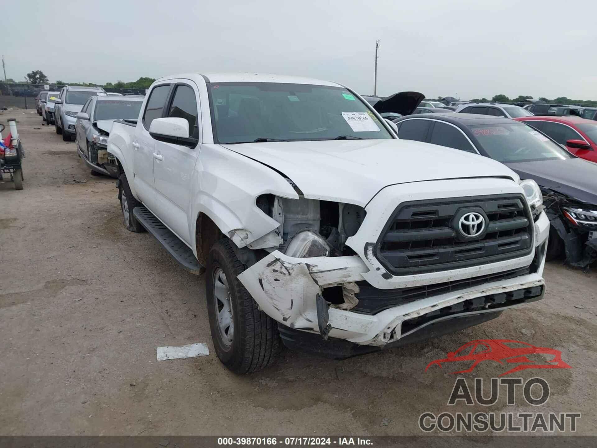 TOYOTA TACOMA 2017 - 5TFAX5GN6HX074301