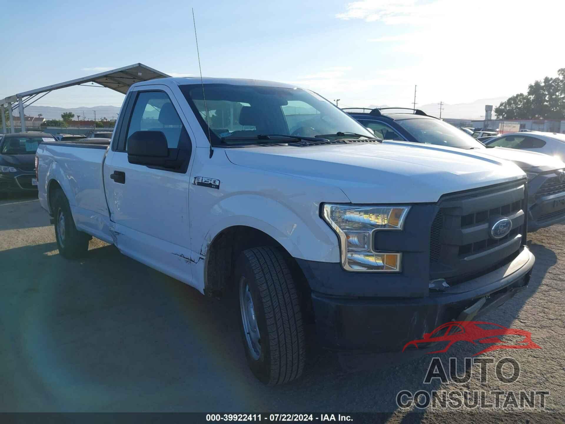 FORD F-150 2016 - 1FTMF1C87GKD89208