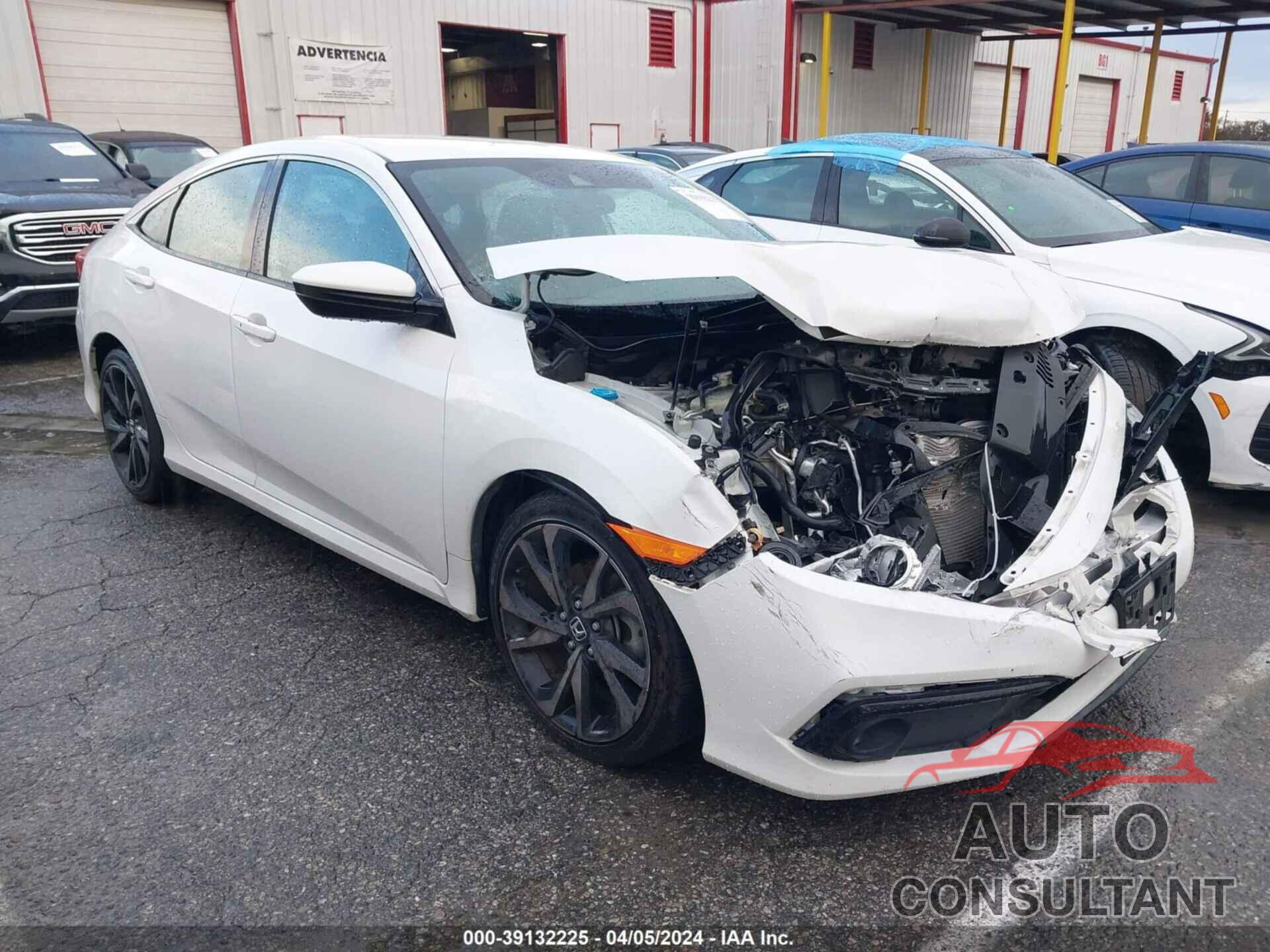 HONDA CIVIC 2019 - 2HGFC2F80KH526364