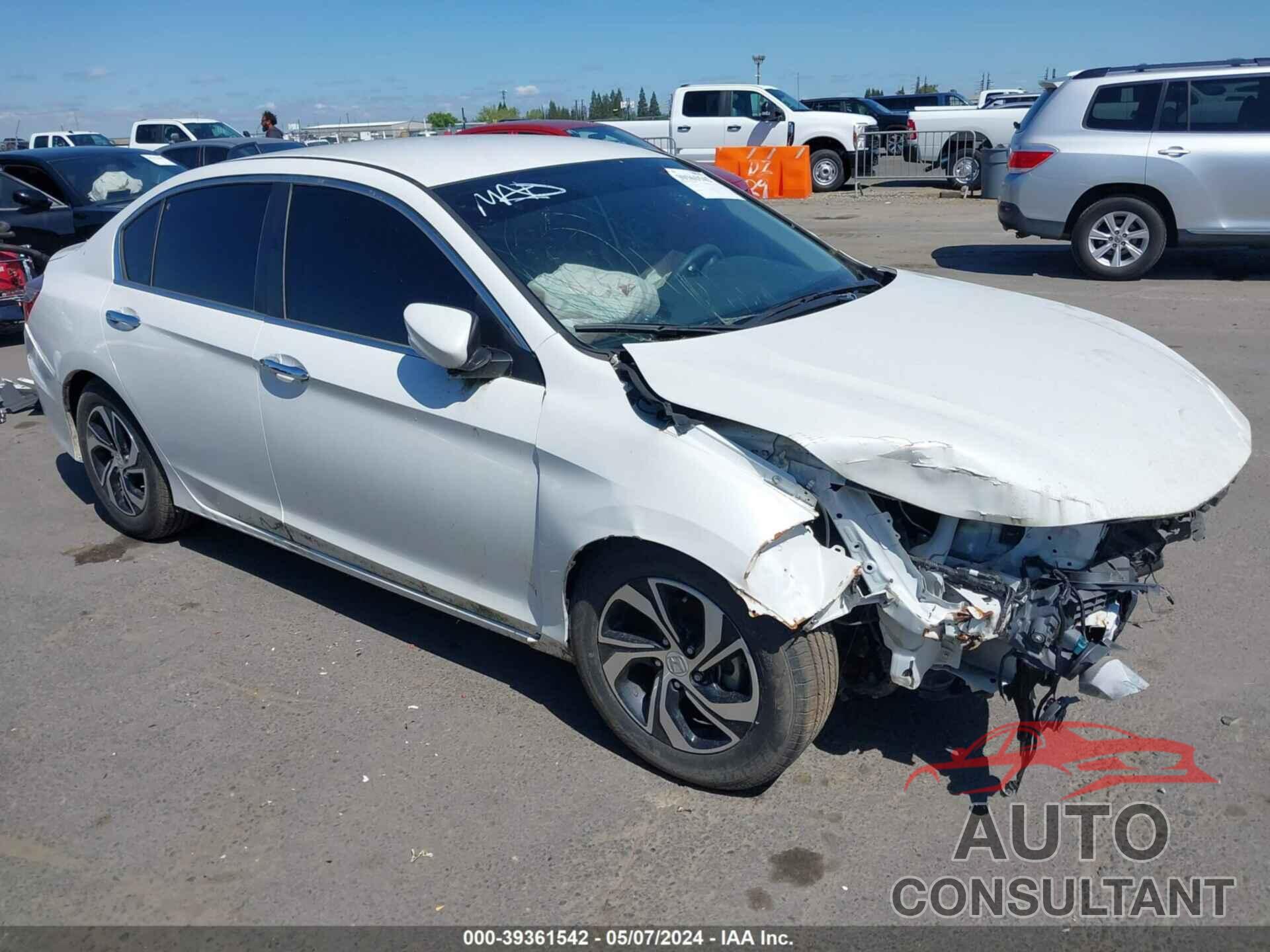 HONDA ACCORD 2017 - 1HGCR2F35HA306540