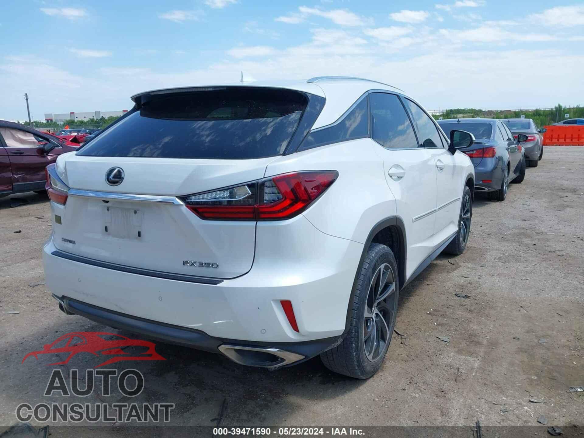 LEXUS RX 2017 - 2T2BZMCA2HC073295