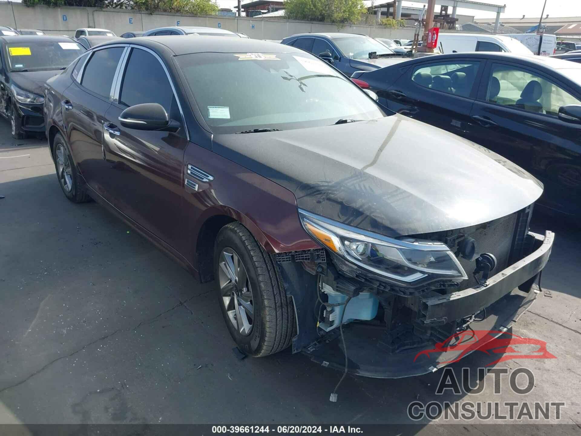 KIA OPTIMA 2019 - 5XXGT4L35KG342080