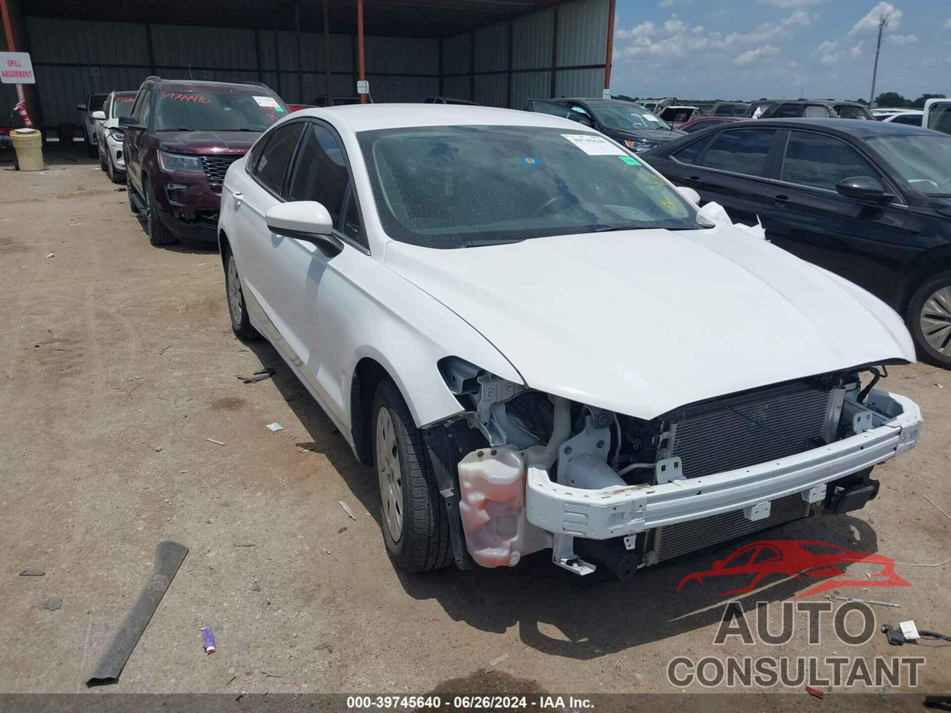 FORD FUSION 2019 - 3FA6P0G7XKR169766