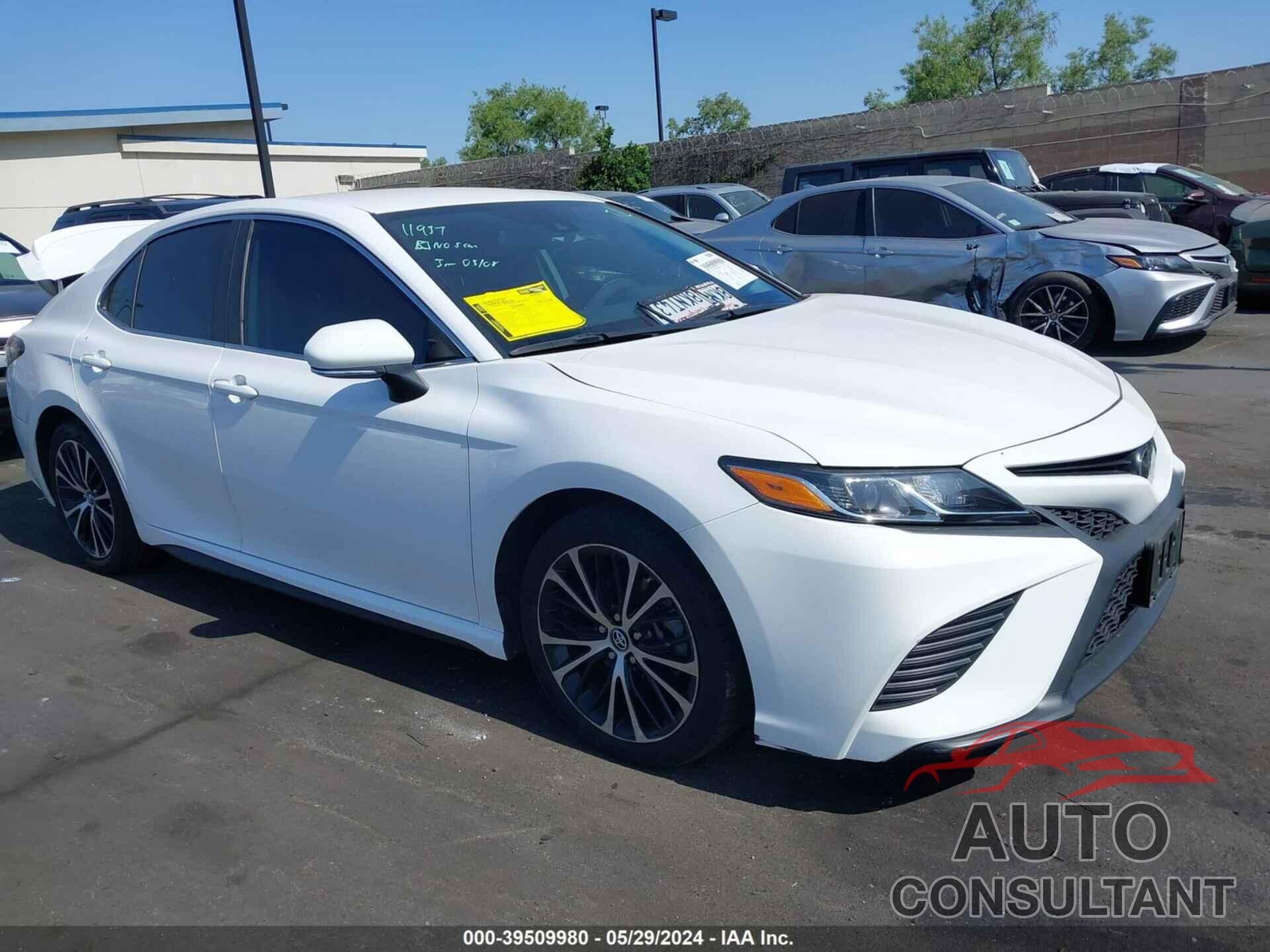 TOYOTA CAMRY 2019 - 4T1B11HK6KU804912