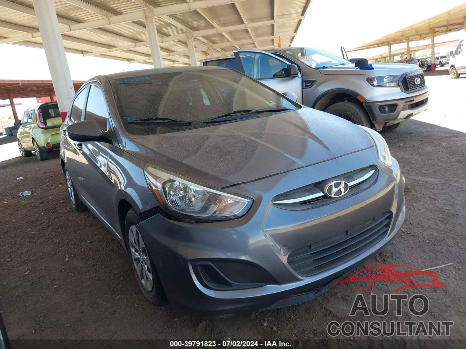 HYUNDAI ACCENT 2016 - KMHCT4AE5GU070825