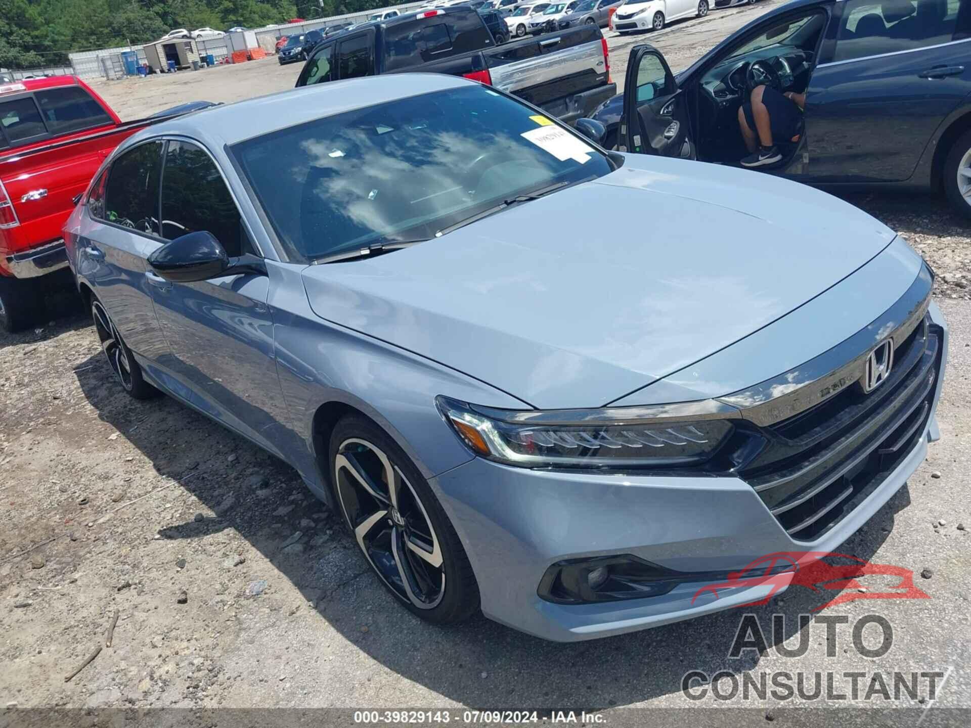 HONDA ACCORD 2022 - 1HGCV1F33NA040114