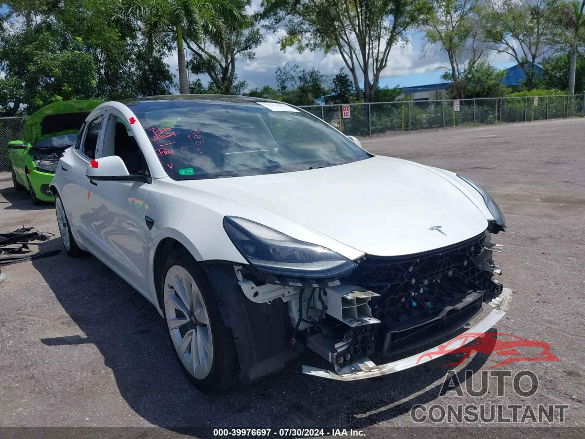 TESLA MODEL 3 2021 - 5YJ3E1EA6MF020847