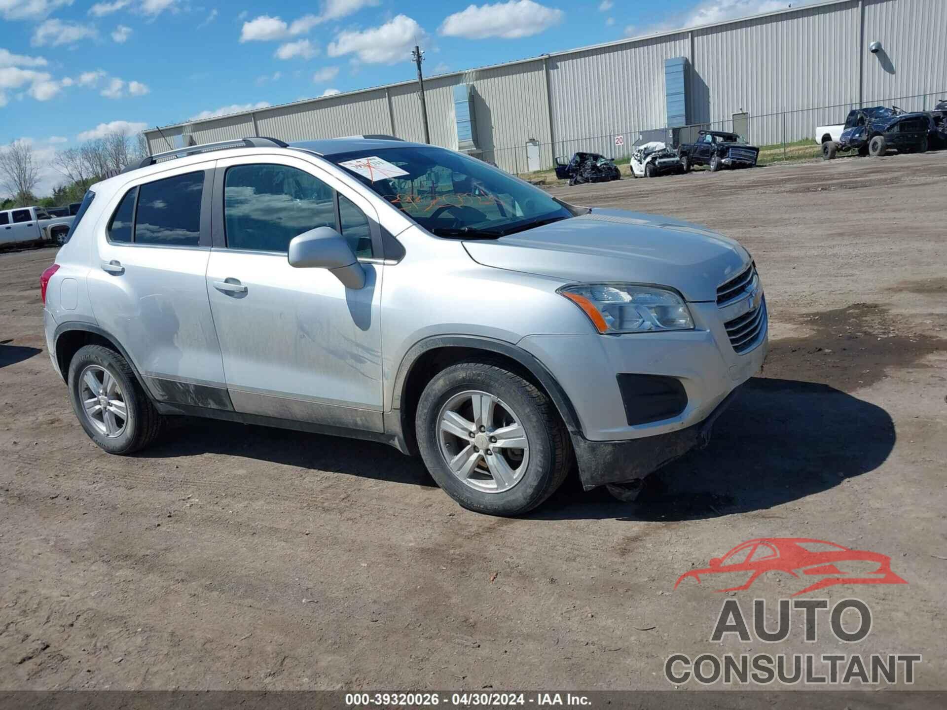 CHEVROLET TRAX 2016 - 3GNCJLSB7GL275816