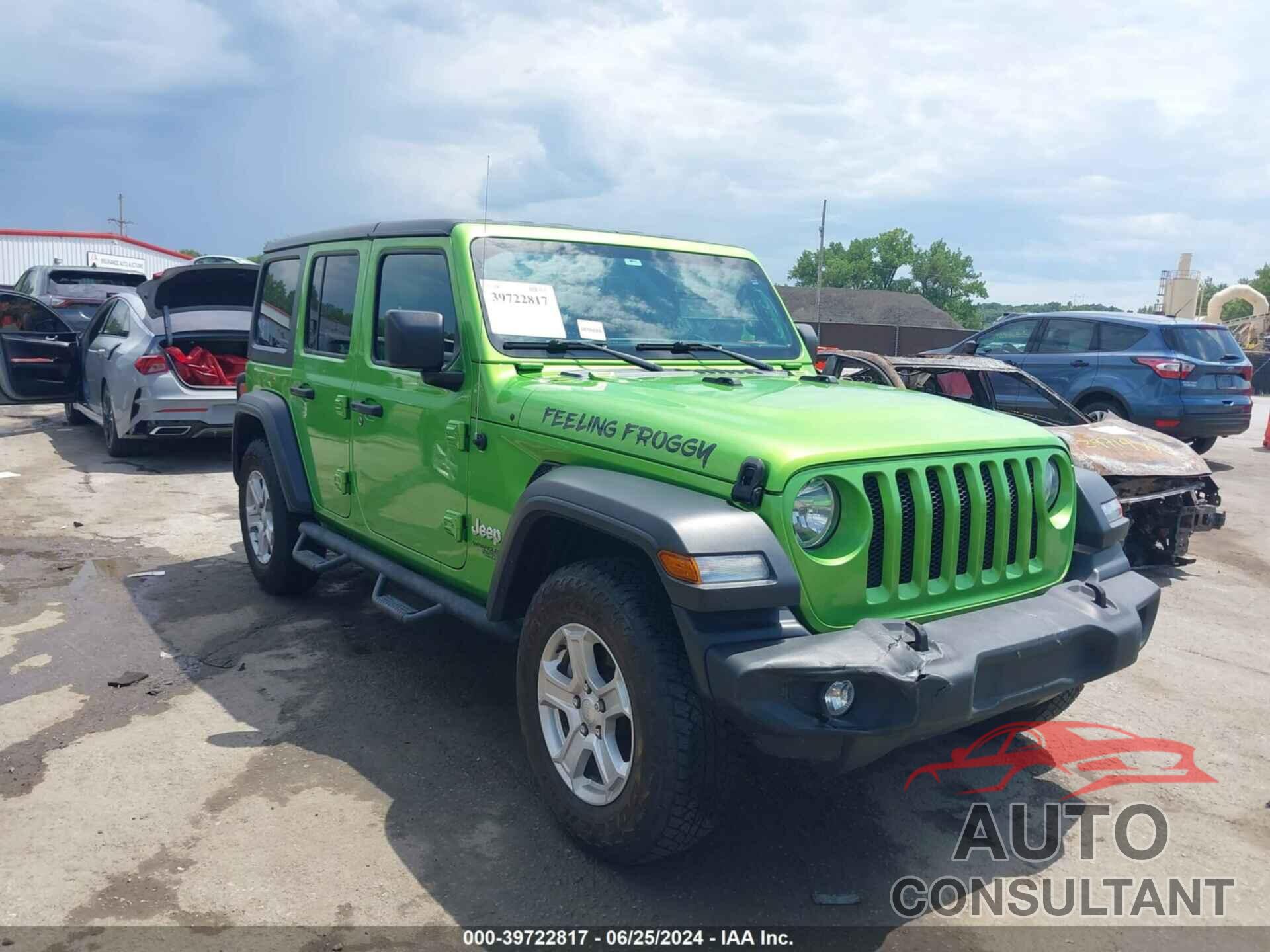JEEP WRANGLER UNLIMITED 2018 - 1C4HJXDG6JW324343