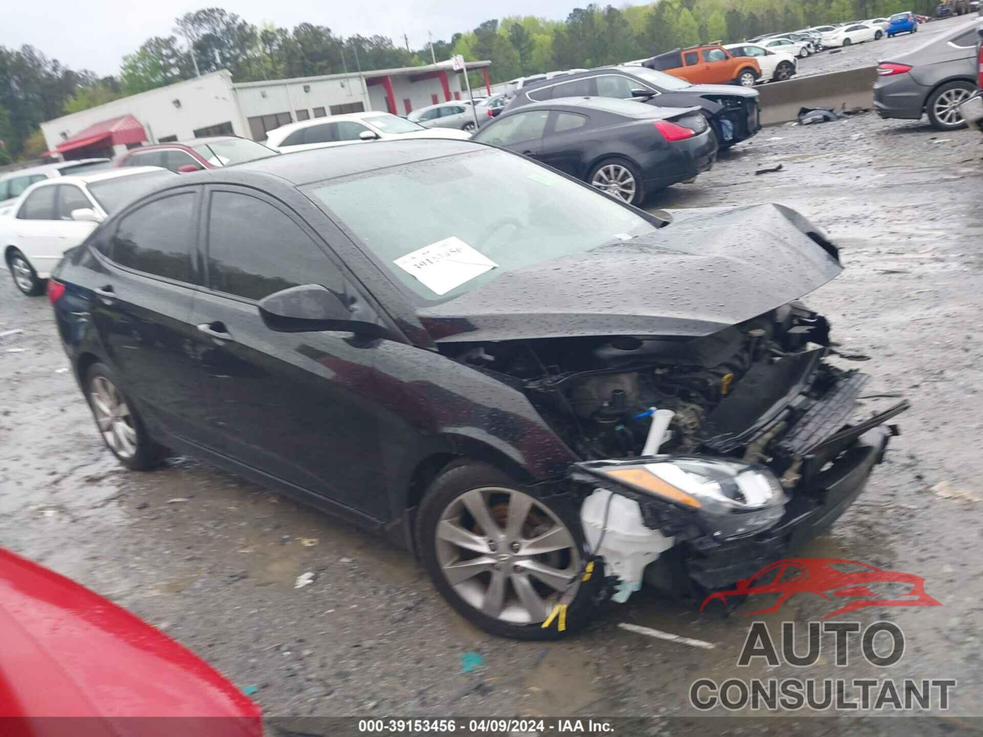 HYUNDAI ACCENT 2013 - KMHCU4AE8DU313777