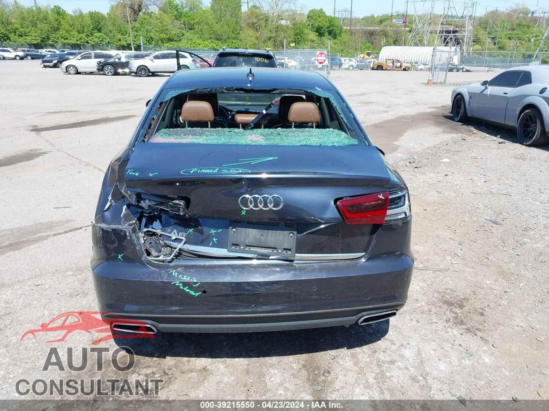 AUDI A6 2017 - WAUC8AFC1HN055839