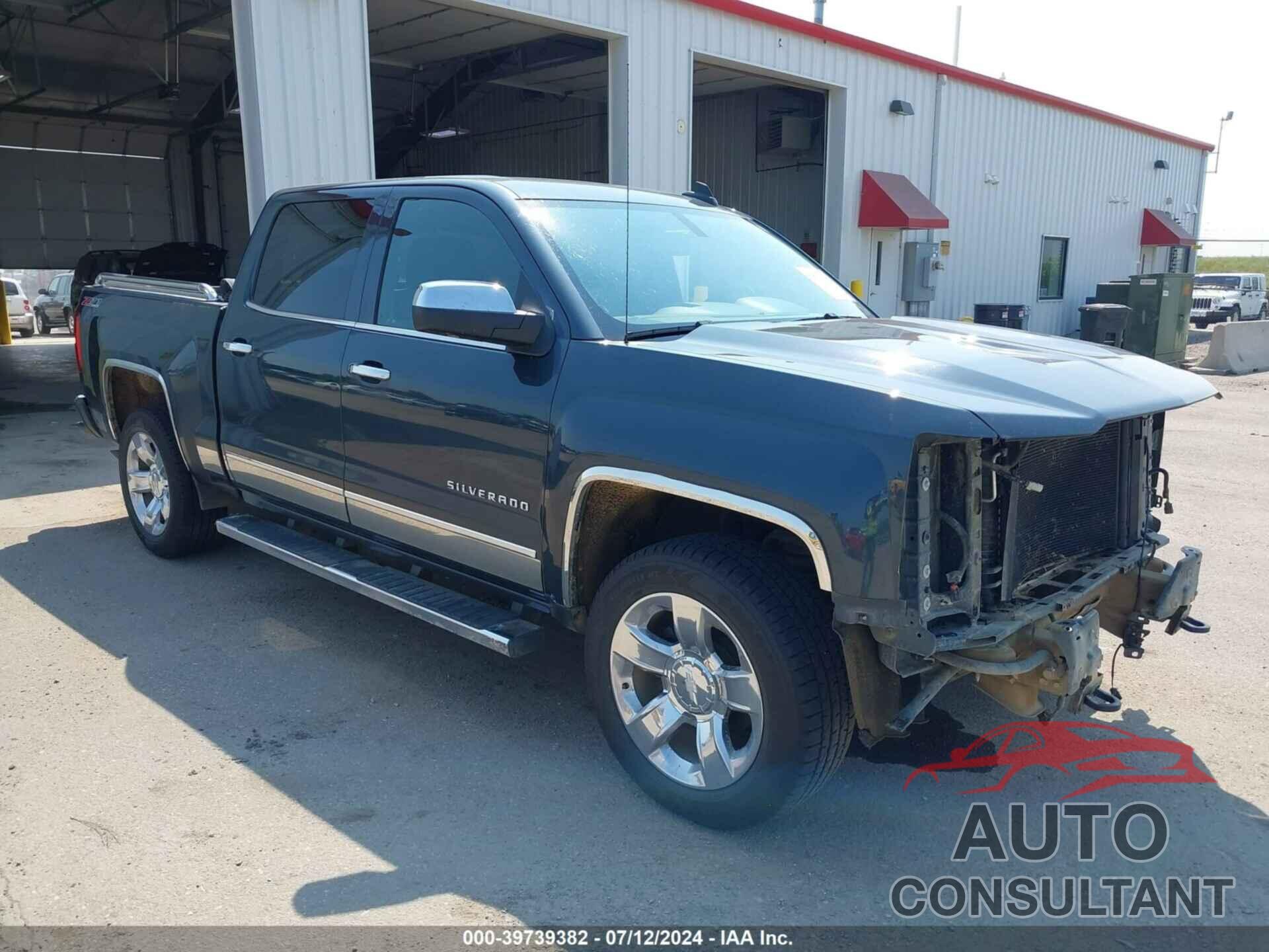 CHEVROLET SILVERADO 1500 2017 - 3GCUKSECXHG437800