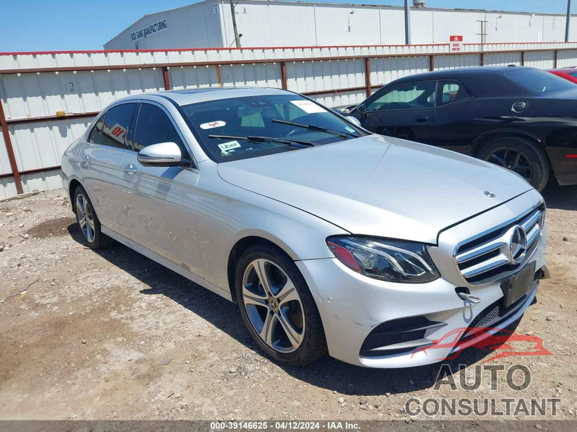 MERCEDES-BENZ E 2018 - WDDZF4JB2JA443913