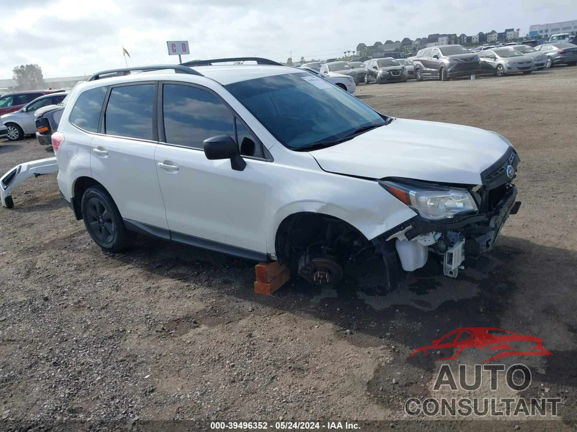 SUBARU FORESTER 2018 - JF2SJABC4JH607526